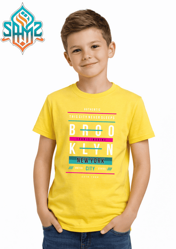 This City Never Sleeps  – Premium DTF Transfer Print for T-Shirts | Custom Heat Transfer Unisex | High Quality Shirt Printing | SAMZ 24