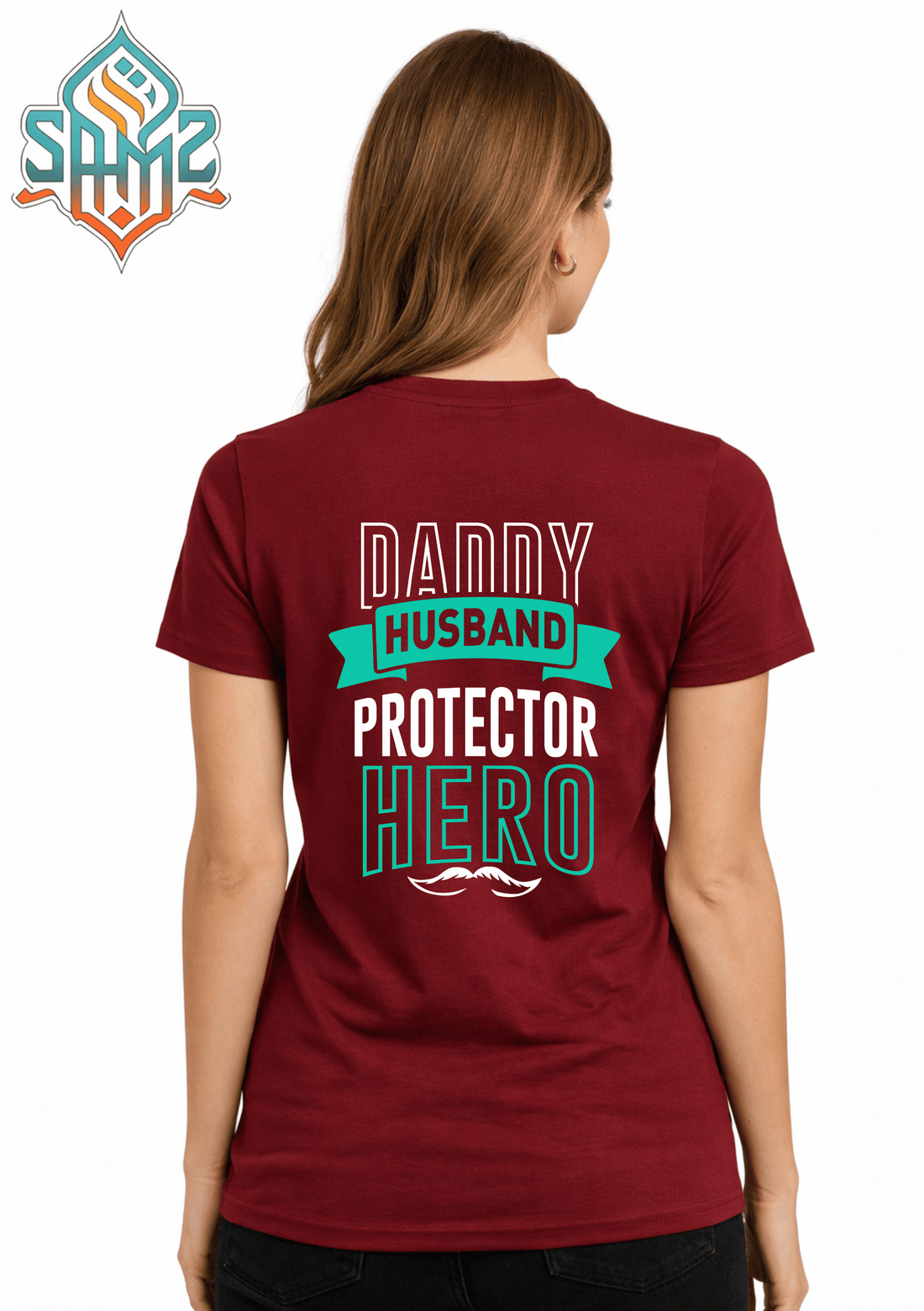 Daddy Husband Protector Hero – Premium DTF Transfer Print for T-Shirts | Custom Heat Transfer Unisex | High Quality Shirt Printing | SAMZ 24