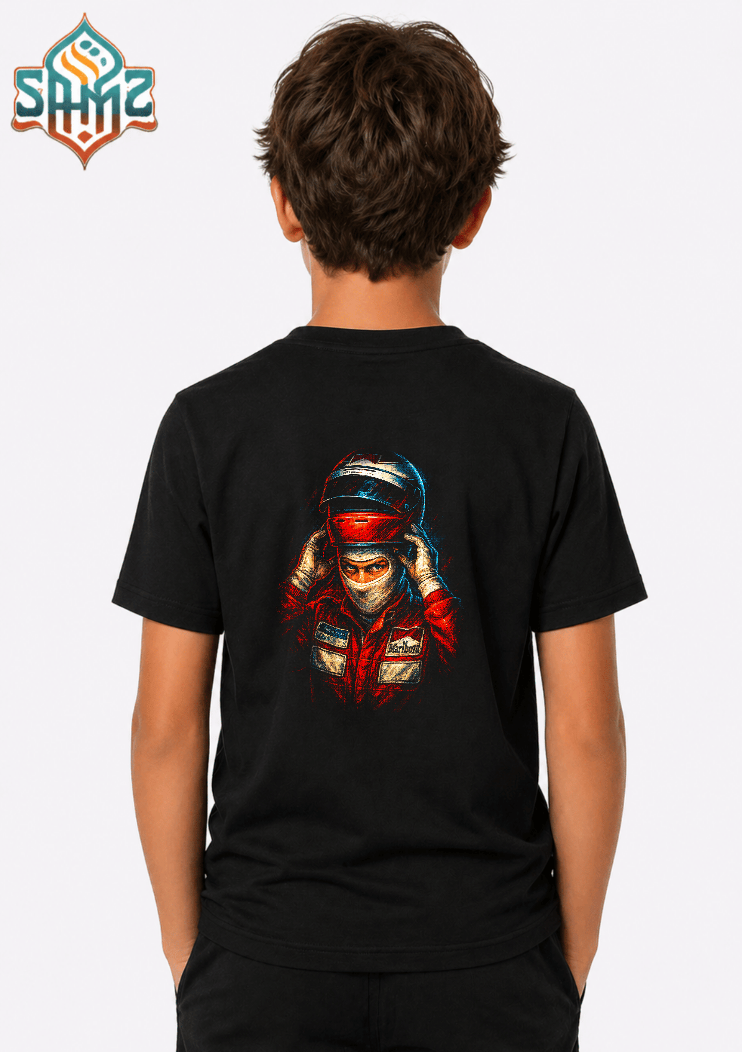 Ayrton Senna Formula Racing - Premium DTF Transfer Print for T-Shirts | Custom Heat Transfer Design Unisex | High Quality Shirt Printing | SAMZ 24