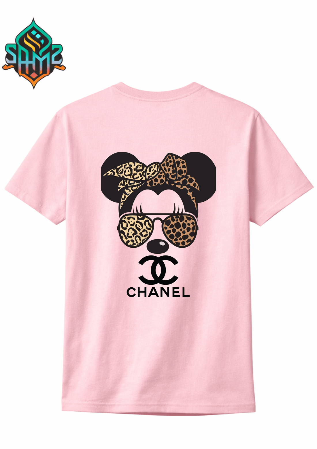 Chanel Leopard Design – Premium DTF Transfer Print for T-Shirts | Custom Heat Transfer Design for Men Women Kids | High Quality Graphic Shirt Printing | SAMZ 24