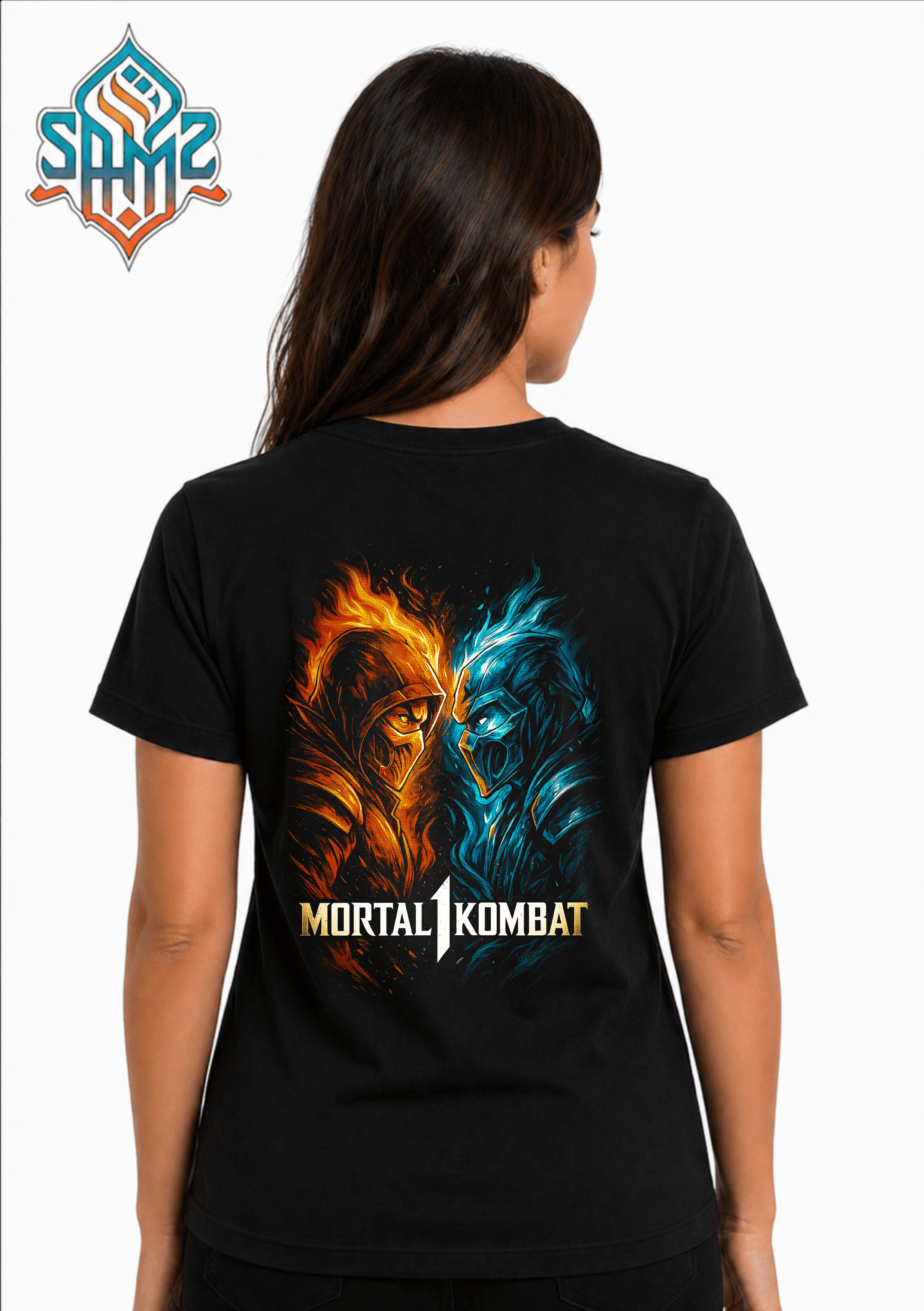 Mortal Kombat – Premium DTF Transfer Print for T-Shirts | Custom Heat Transfer Design Unisex | High Quality Shirt Printing | SAMZ 24