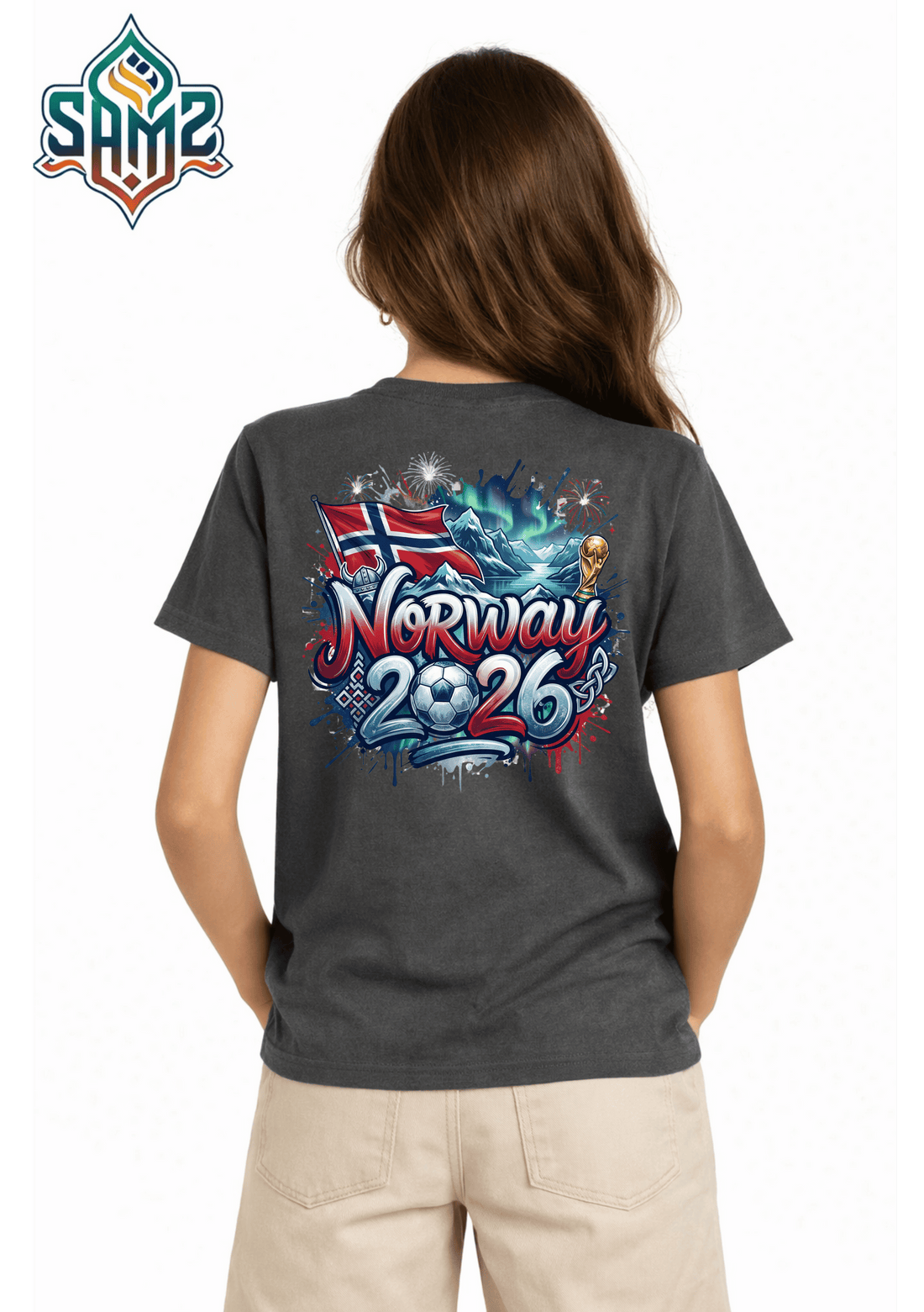 Norway 2026 – Premium DTF Transfer for FIFA World Cup 2026 Fan Shirts Germany | SAMZ 24
