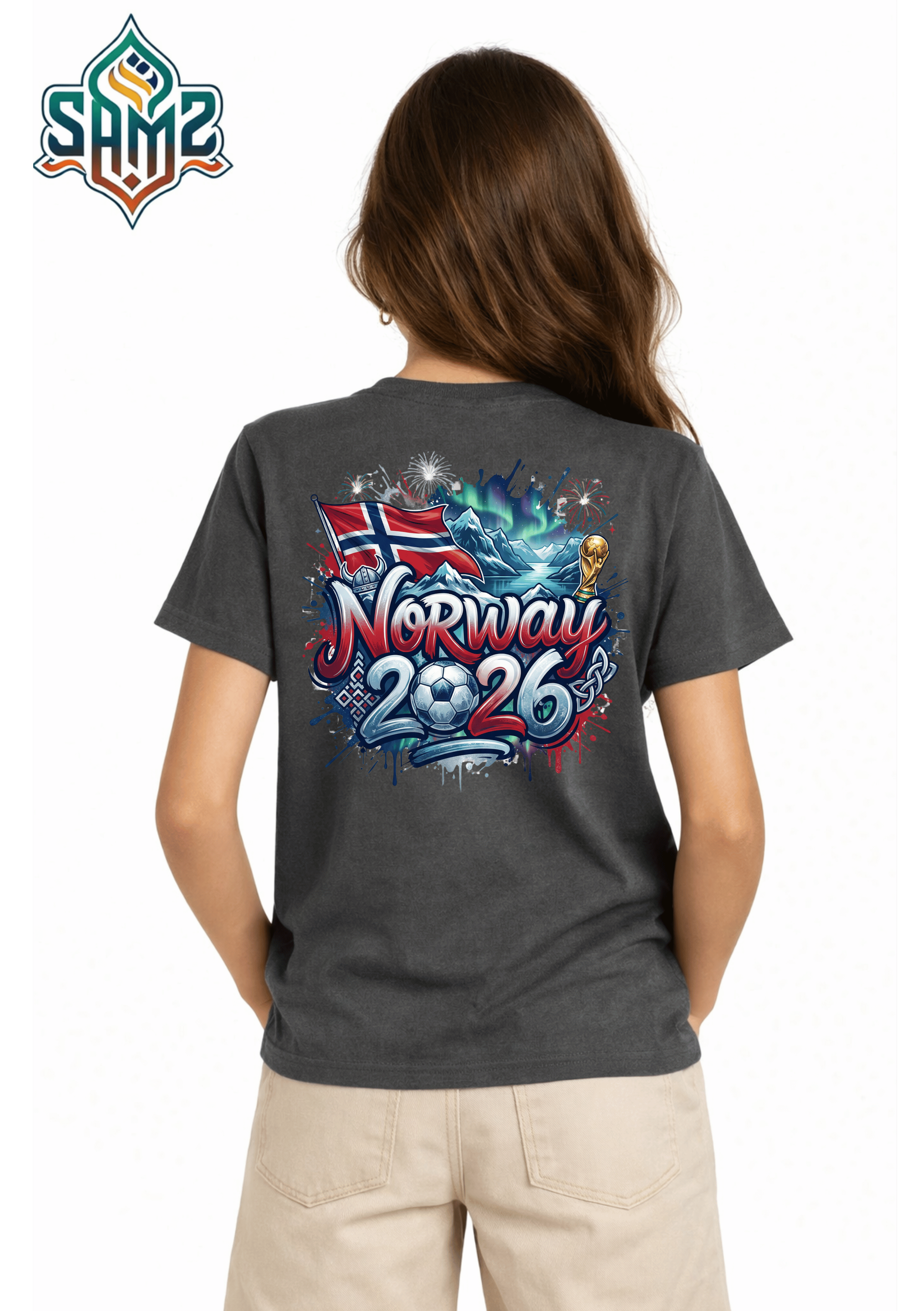 Norway 2026 – Premium DTF Transfer for FIFA World Cup 2026 Fan Shirts Germany | SAMZ 24