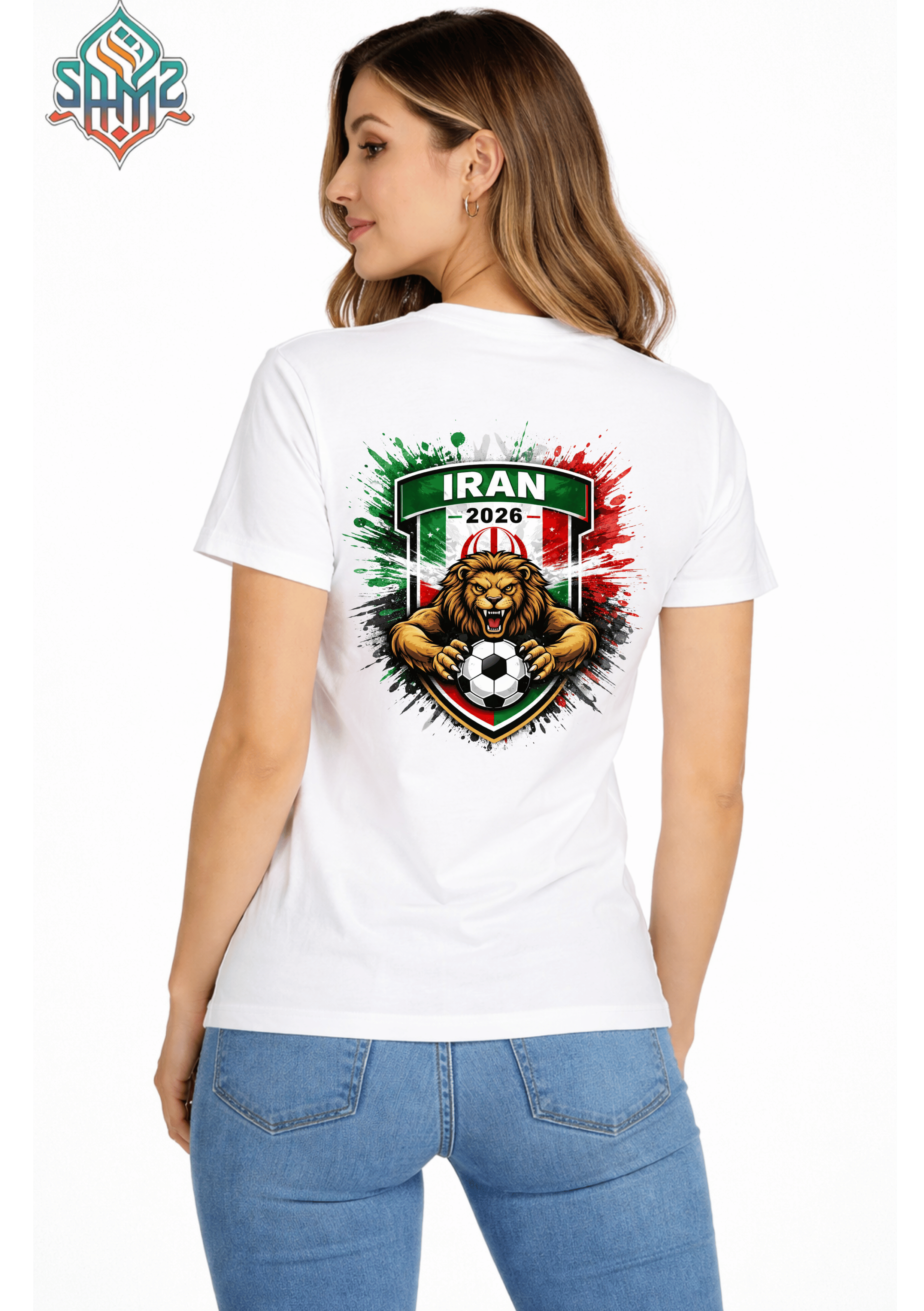Iran 2026 – Premium DTF Transfer for FIFA World Cup 2026 Fan Shirts Germany | SAMZ 24