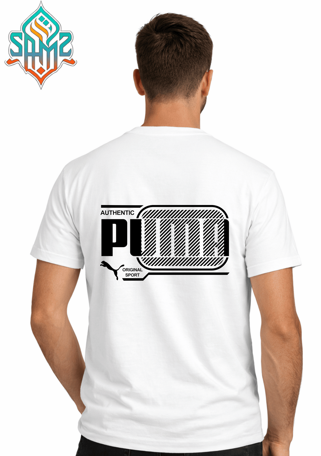 Authentic Puma – Premium DTF Transfer Print for T-Shirts | Custom Heat Transfer Design Unisex | High Quality Shirt Printing | SAMZ 24