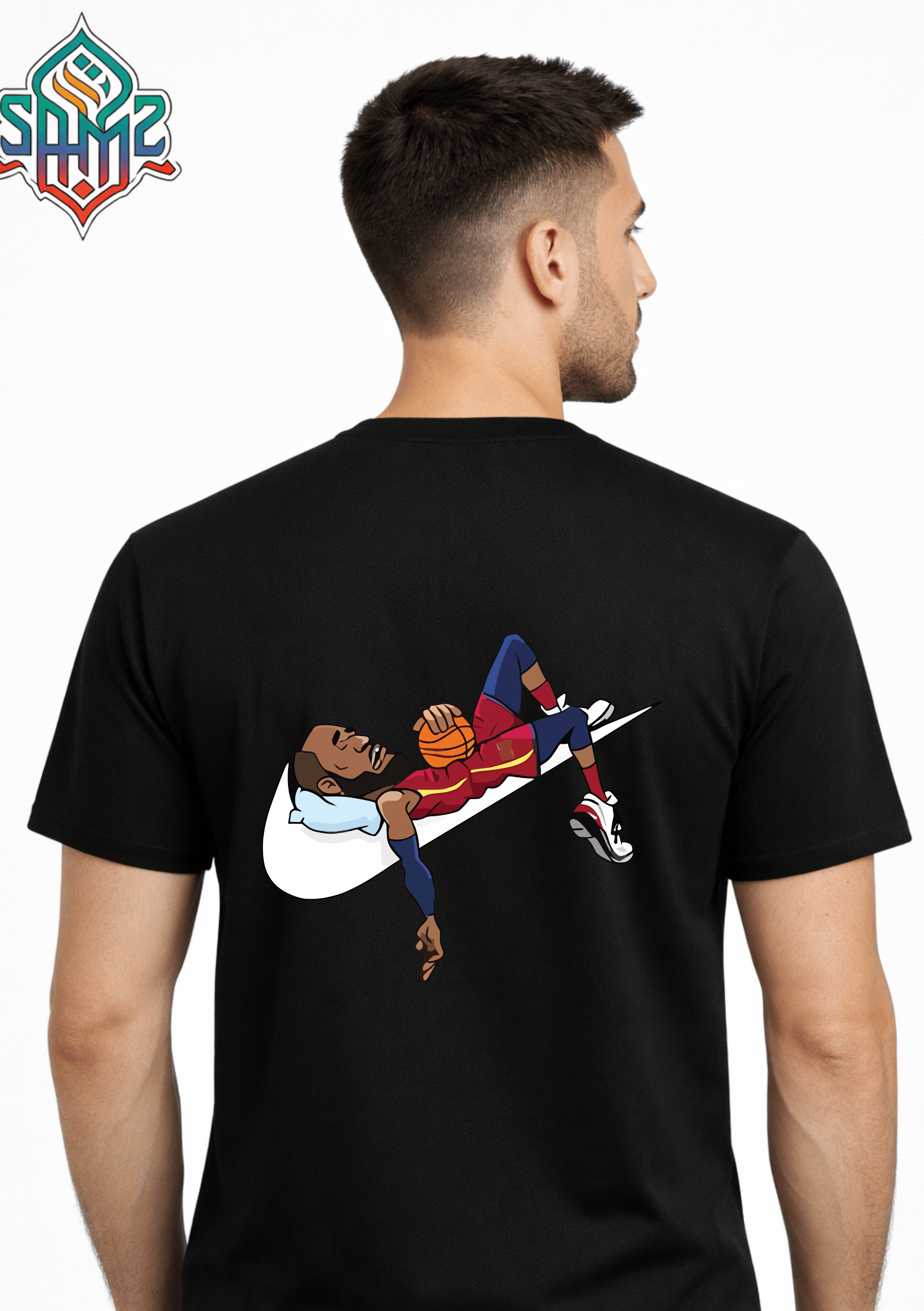 Basketball Nike – Premium DTF Transfer Print for T-Shirts | Custom Heat Transfer Design for Men Women Kids | High Quality Graphic Shirt Printing | SAMZ 24
