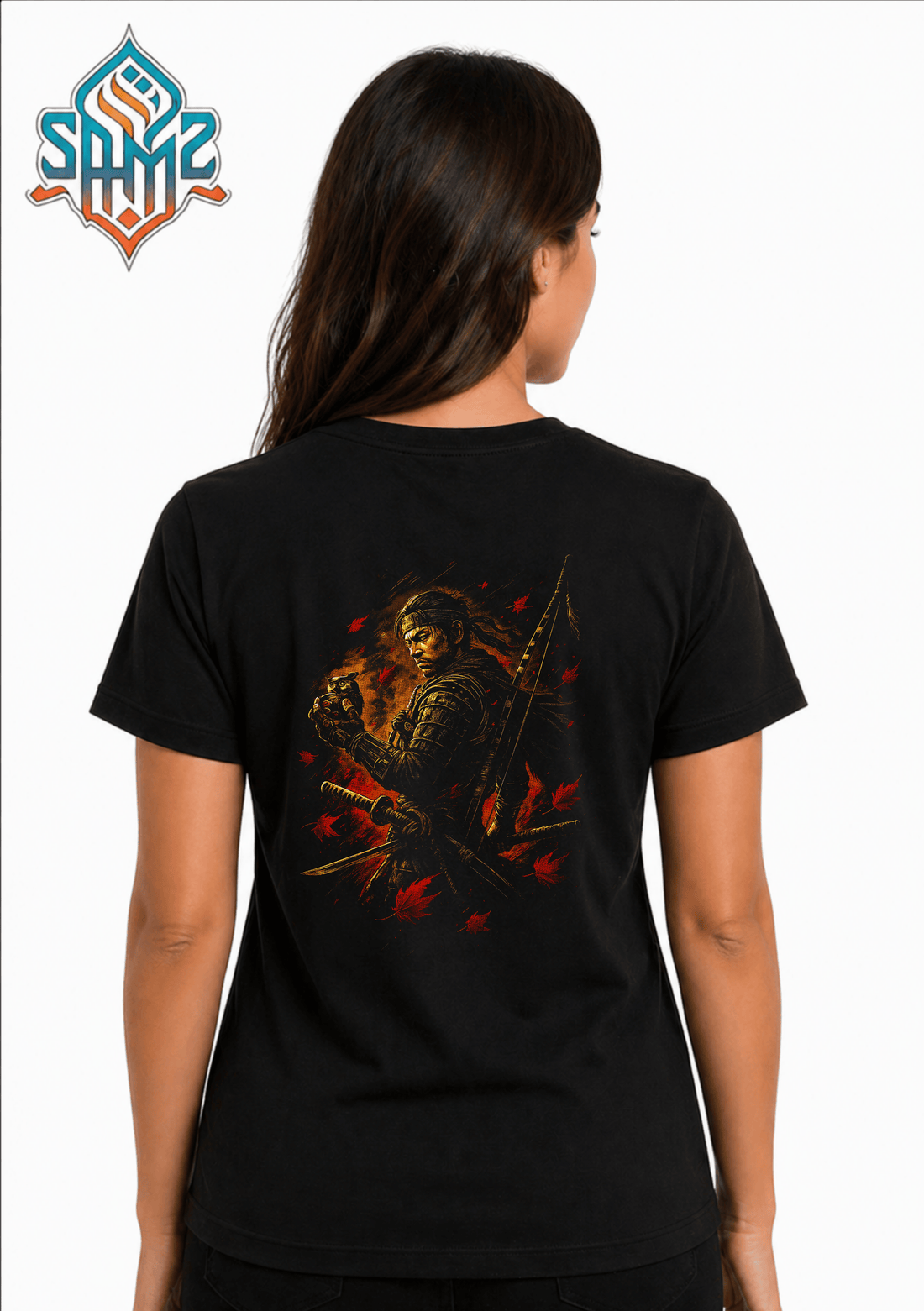 Ghost of Tsushima Jin Sakai – Premium DTF Transfer Print for T-Shirts | Custom Heat Transfer Design Unisex | High Quality Shirt Printing | SAMZ 24
