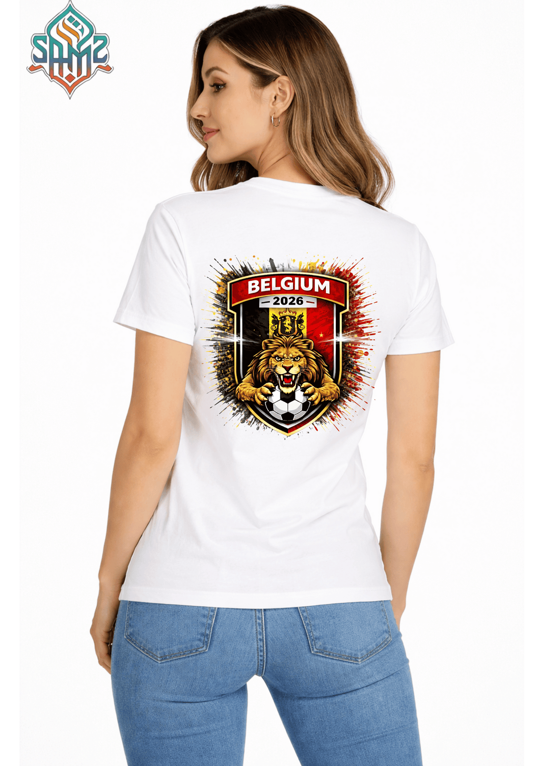 Belgium 2026 – Premium DTF Transfer for FIFA World Cup 2026 Fan Shirts Germany | SAMZ 24