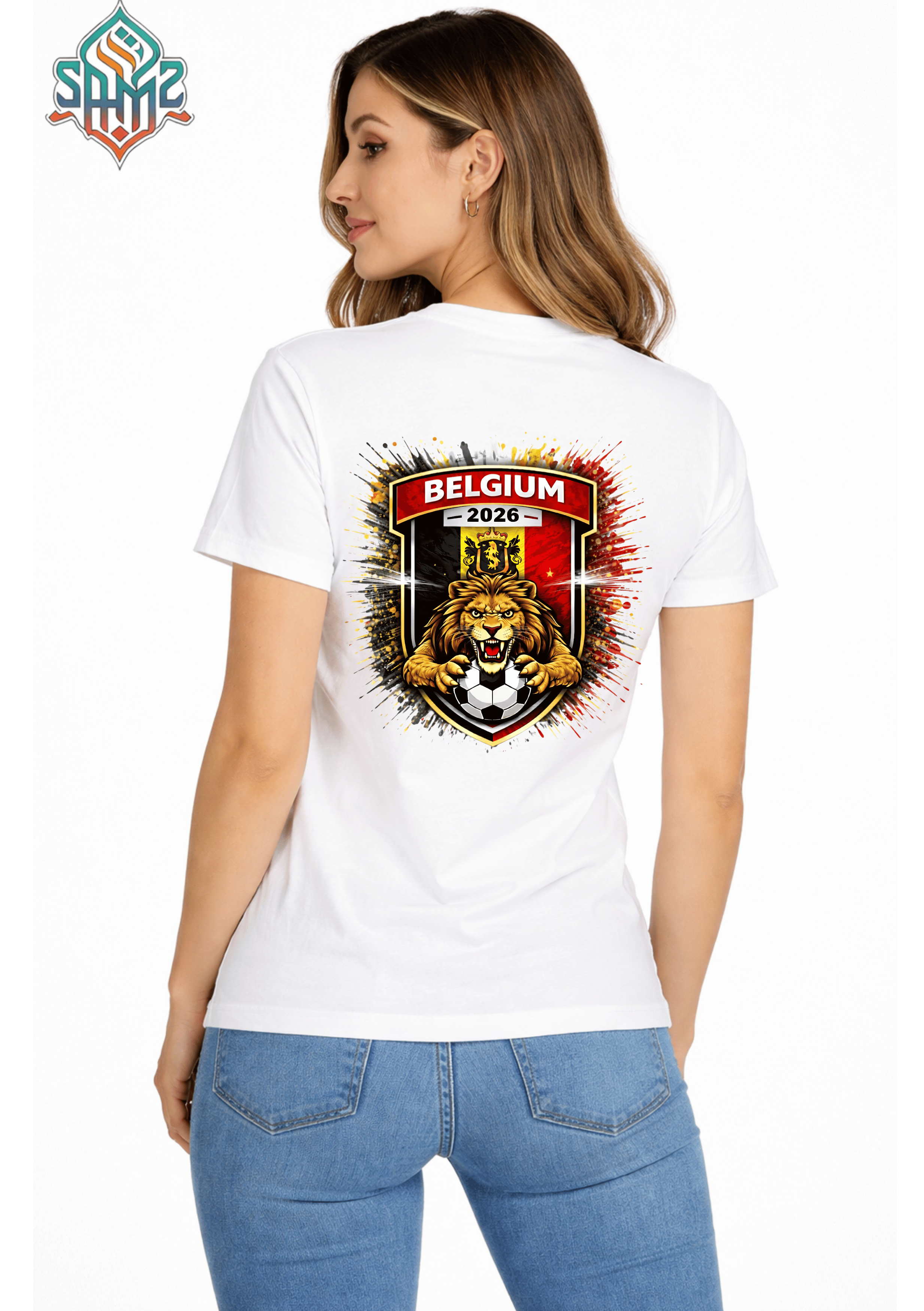 Belgium 2026 – Premium DTF Transfer for FIFA World Cup 2026 Fan Shirts Germany | SAMZ 24