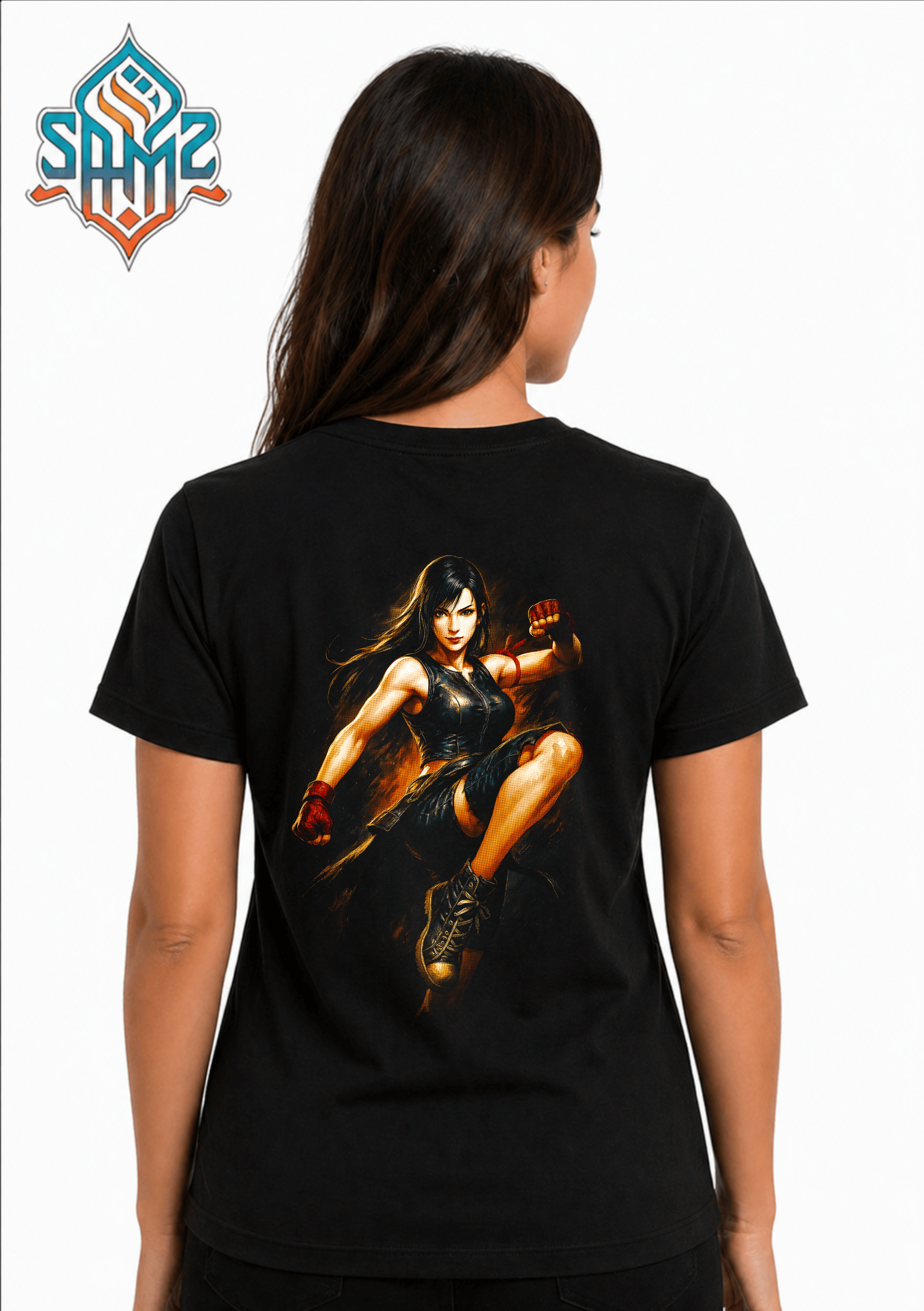 Tifa Lockhart – Premium DTF Transfer Print for T-Shirts | Custom Heat Transfer Design Unisex | High Quality Shirt Printing | SAMZ 24