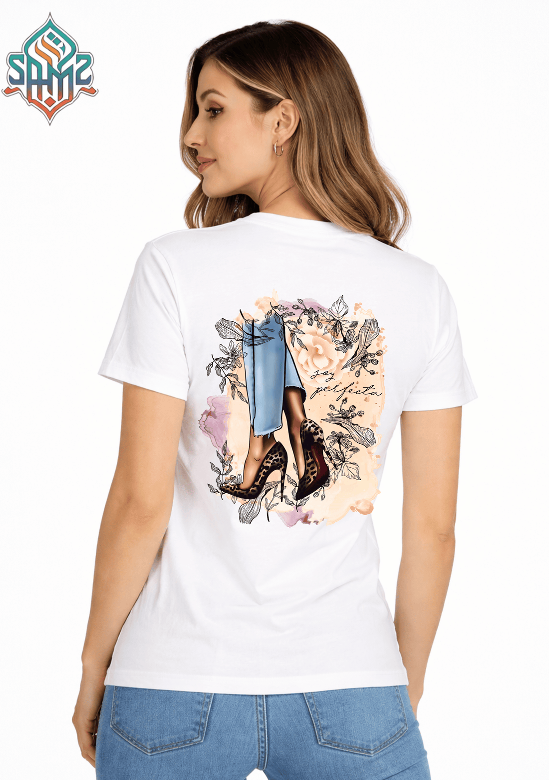 SOY PERFECTA TACONES ANIMAL PRINT – Premium DTF Transfer Print for T-Shirts | Custom Heat Transfer Design for Men Women Kids | High Quality Graphic Shirt Printing | SAMZ 24