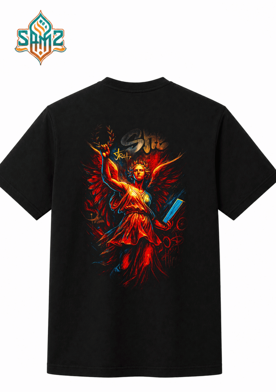 She Illustration – Premium DTF Transfer Print for T-Shirts | Custom Heat Transfer Design Unisex | High Quality Shirt Printing | SAMZ 24