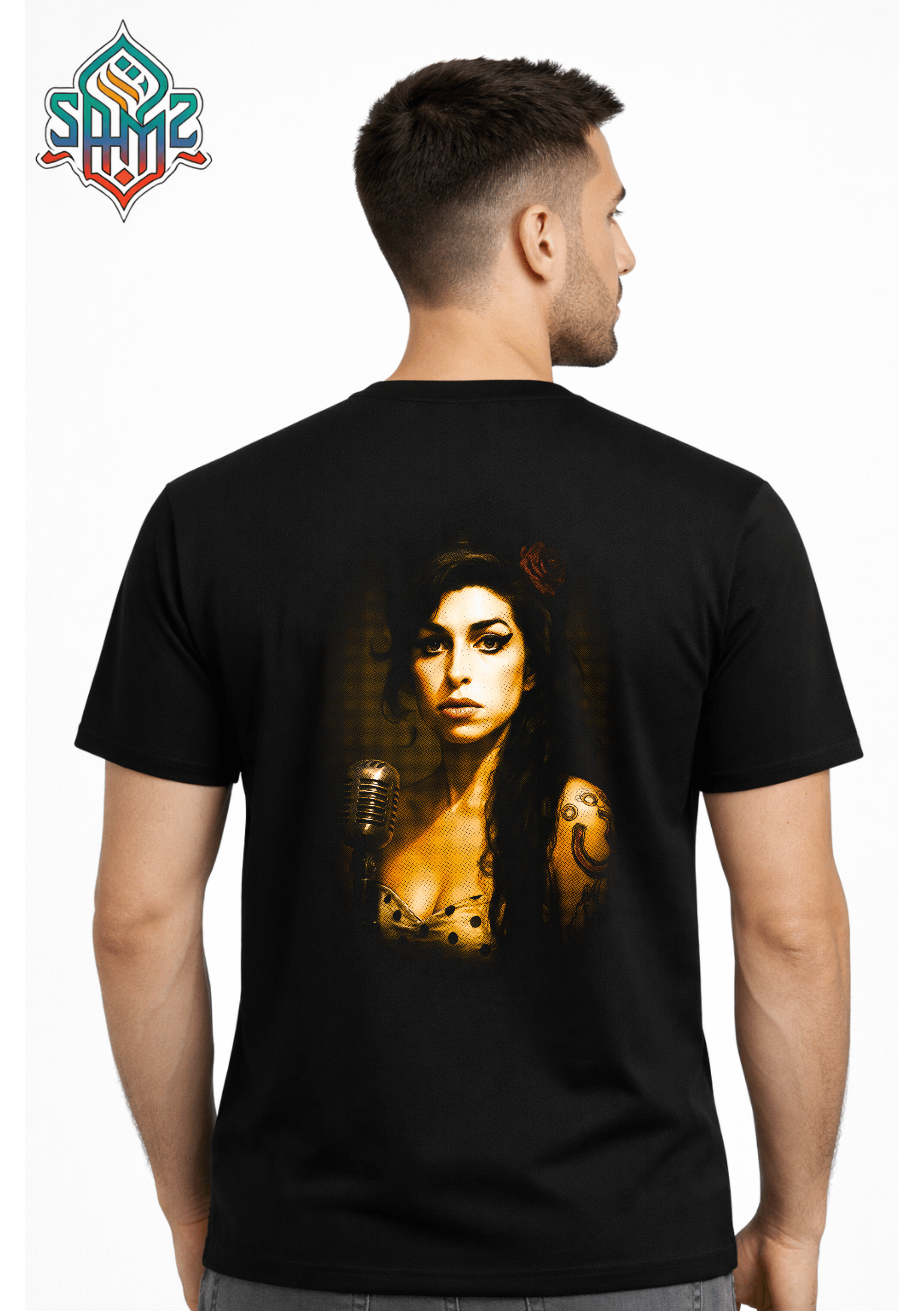 Iconic Rock Star – Premium DTF Transfer Print for T-Shirts | Custom Heat Transfer Design Unisex | High Quality Shirt Printing | SAMZ 24
