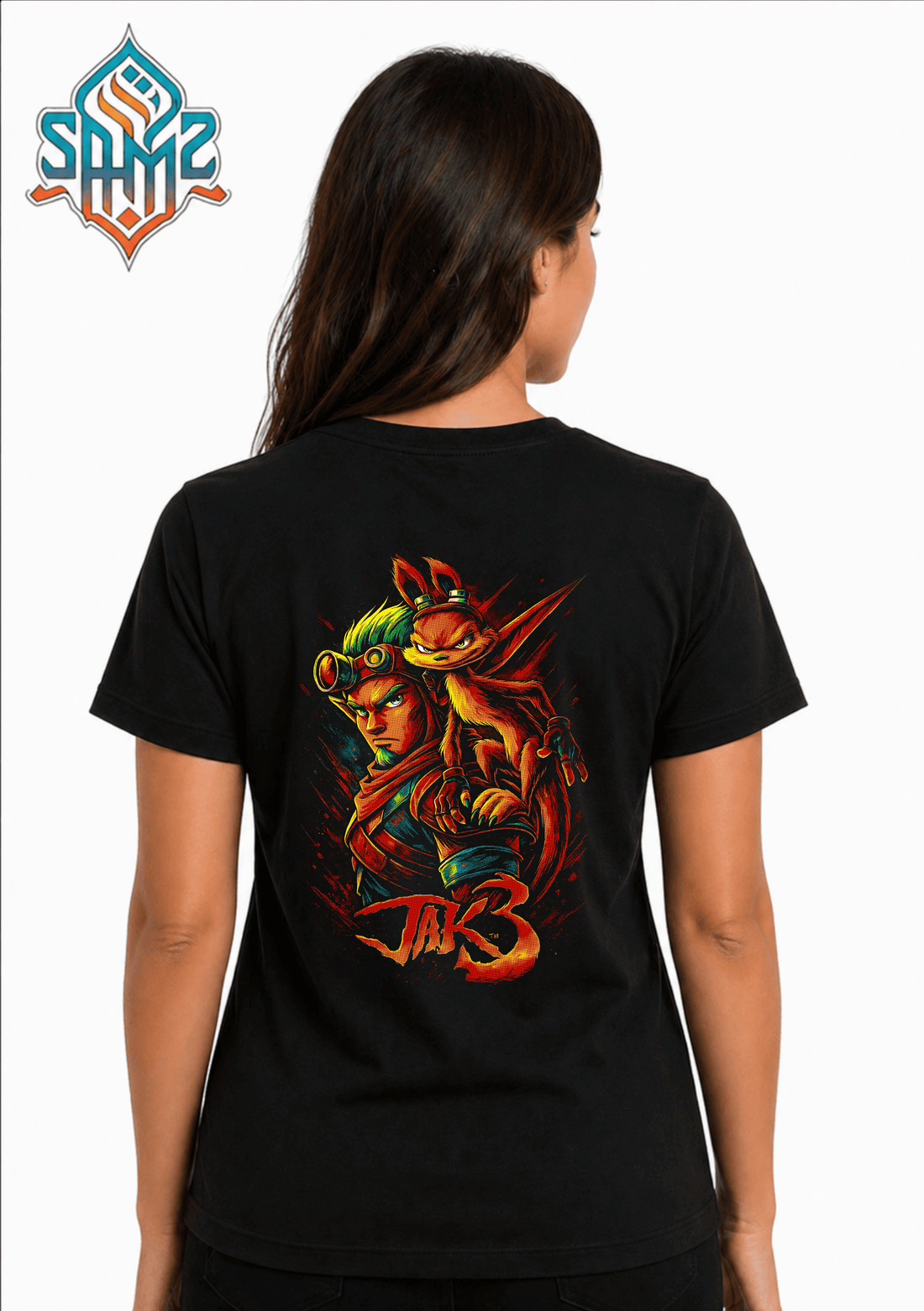 Jak and Dexter – Premium DTF Transfer Print for T-Shirts | Custom Heat Transfer Design Unisex | High Quality Shirt Printing | SAMZ 24