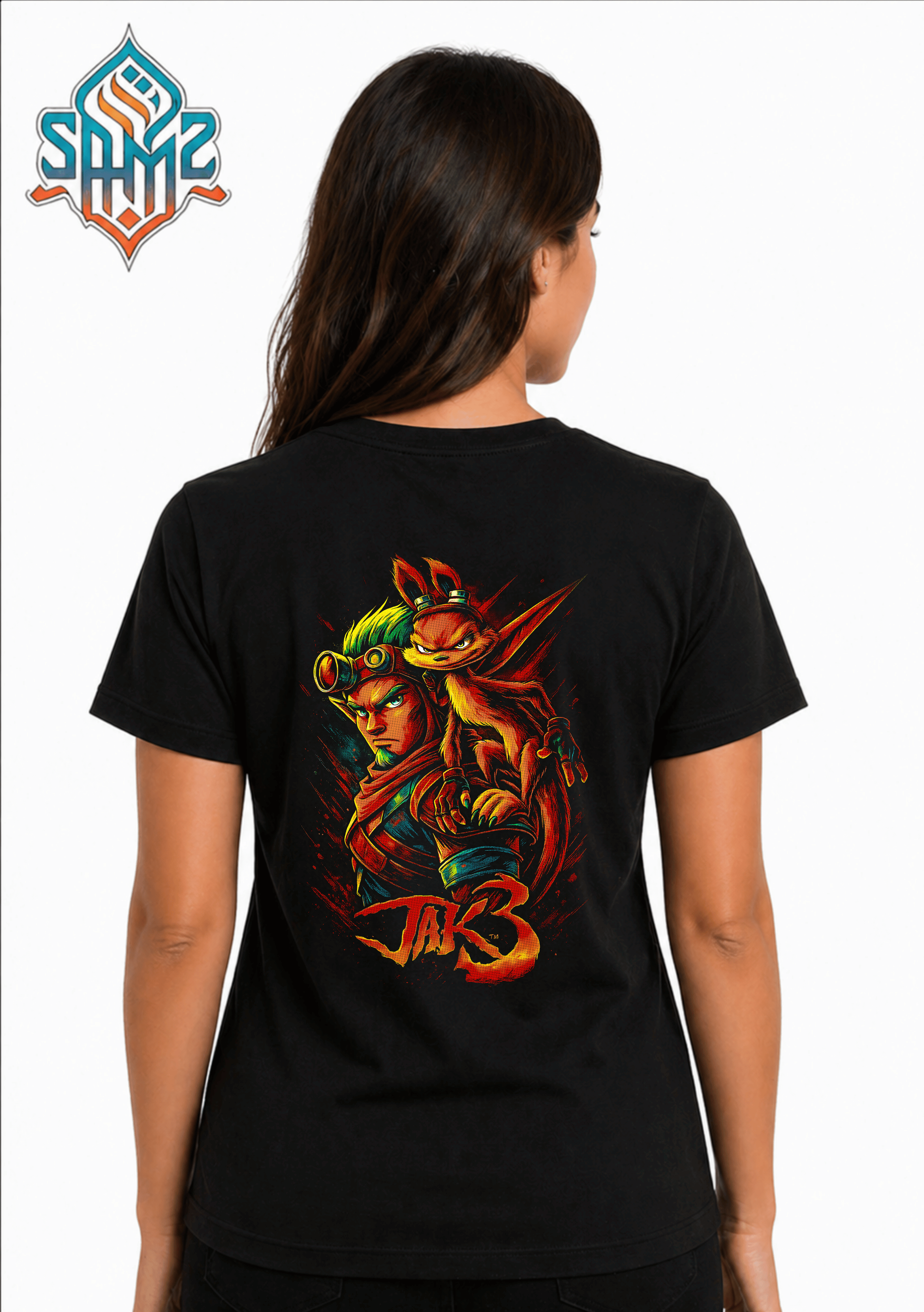 Jak and Dexter – Premium DTF Transfer Print for T-Shirts | Custom Heat Transfer Design Unisex | High Quality Shirt Printing | SAMZ 24