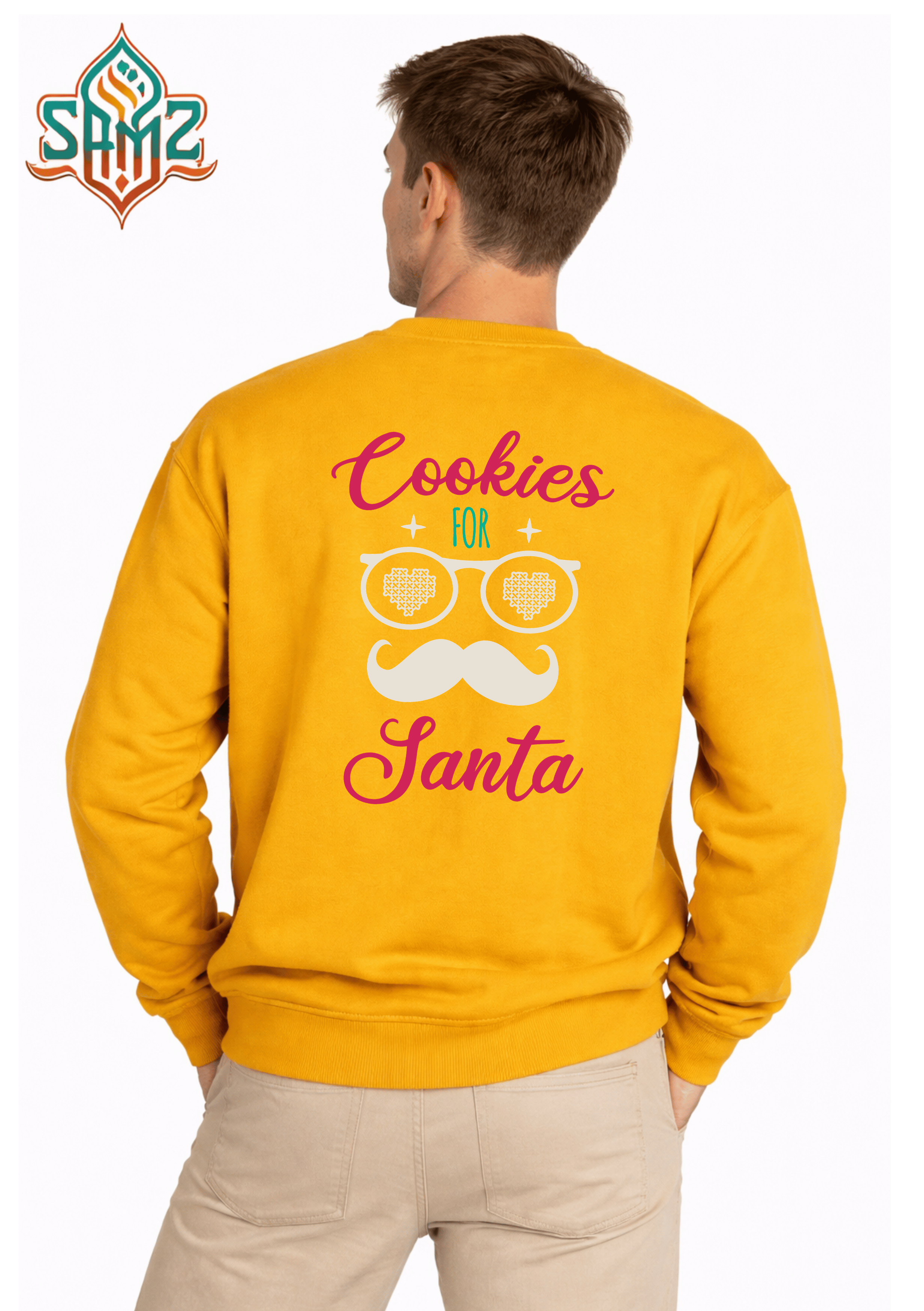 Cookies For Santa  – Premium DTF Transfer Print for T-Shirts | Custom Heat Transfer Unisex | High Quality Shirt Printing | SAMZ 24