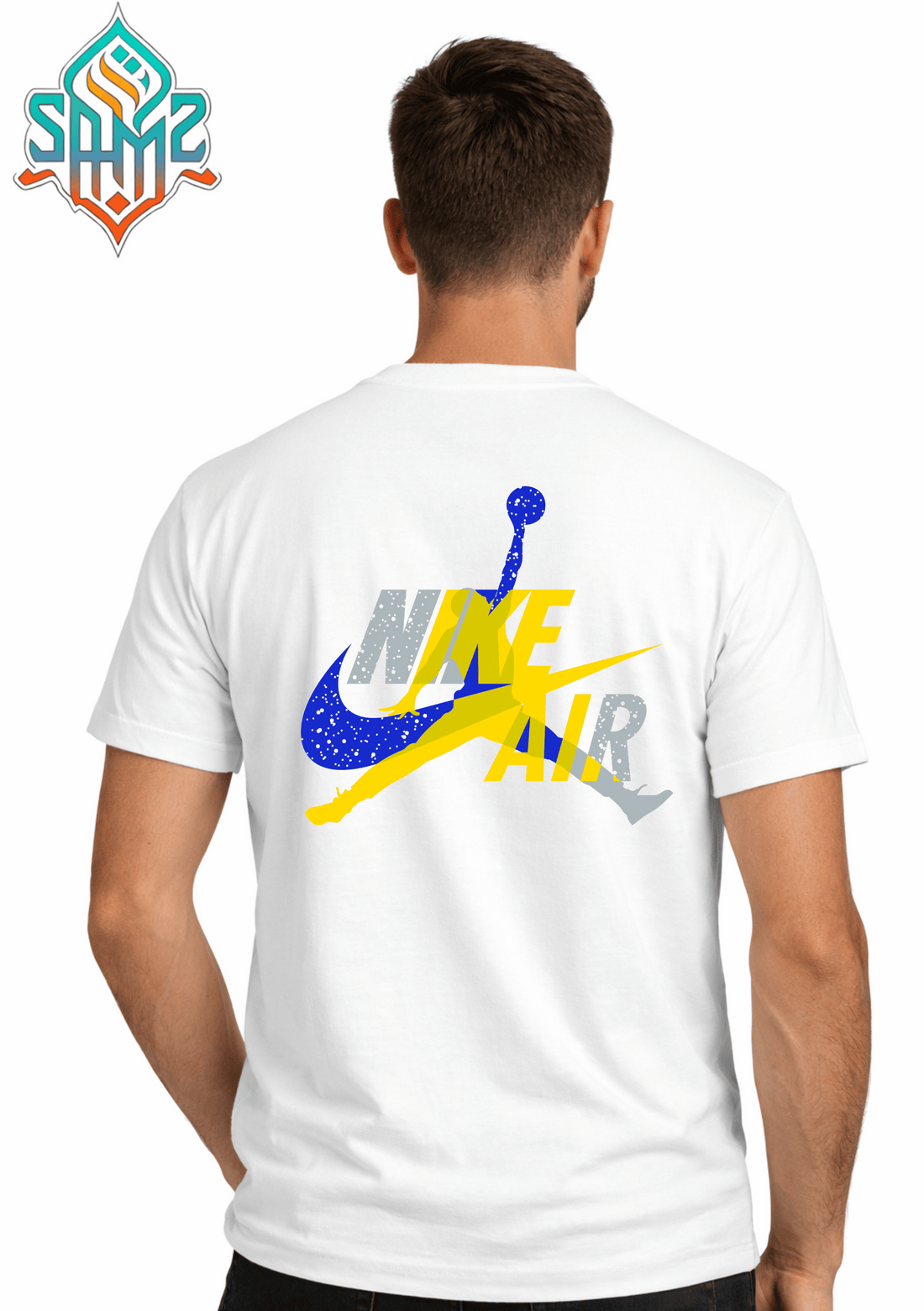 Nike Air Jump – Premium DTF Transfer Print for T-Shirts | Custom Heat Transfer Design Unisex | High Quality Shirt Printing | SAMZ 24