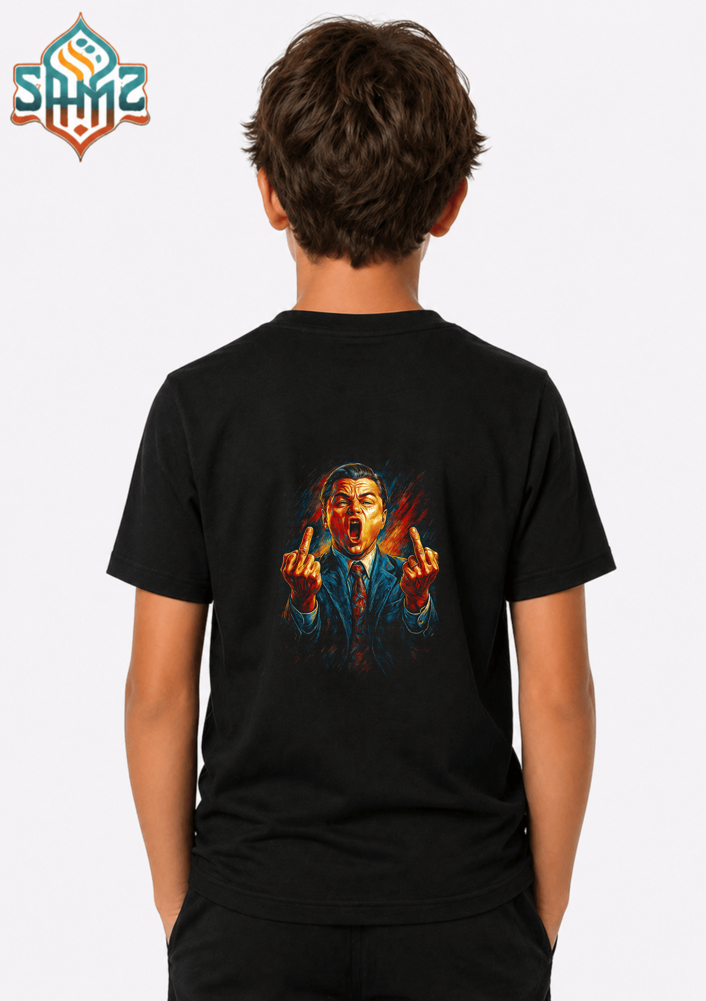 Leonardo DiCaprio Art - Premium DTF Transfer Print for T-Shirts | Custom Heat Transfer Design Unisex | High Quality Shirt Printing | SAMZ 24