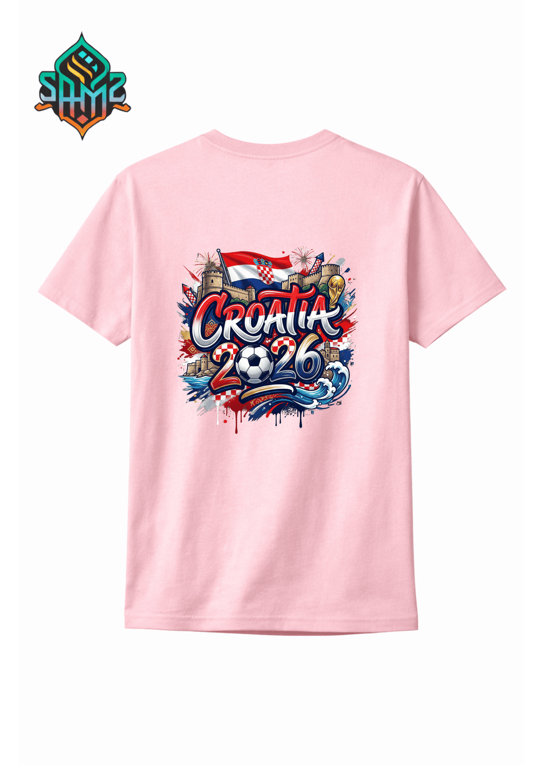 Croatia 2026 – Premium DTF Transfer for FIFA World Cup 2026 Fan Shirts Germany | SAMZ 24