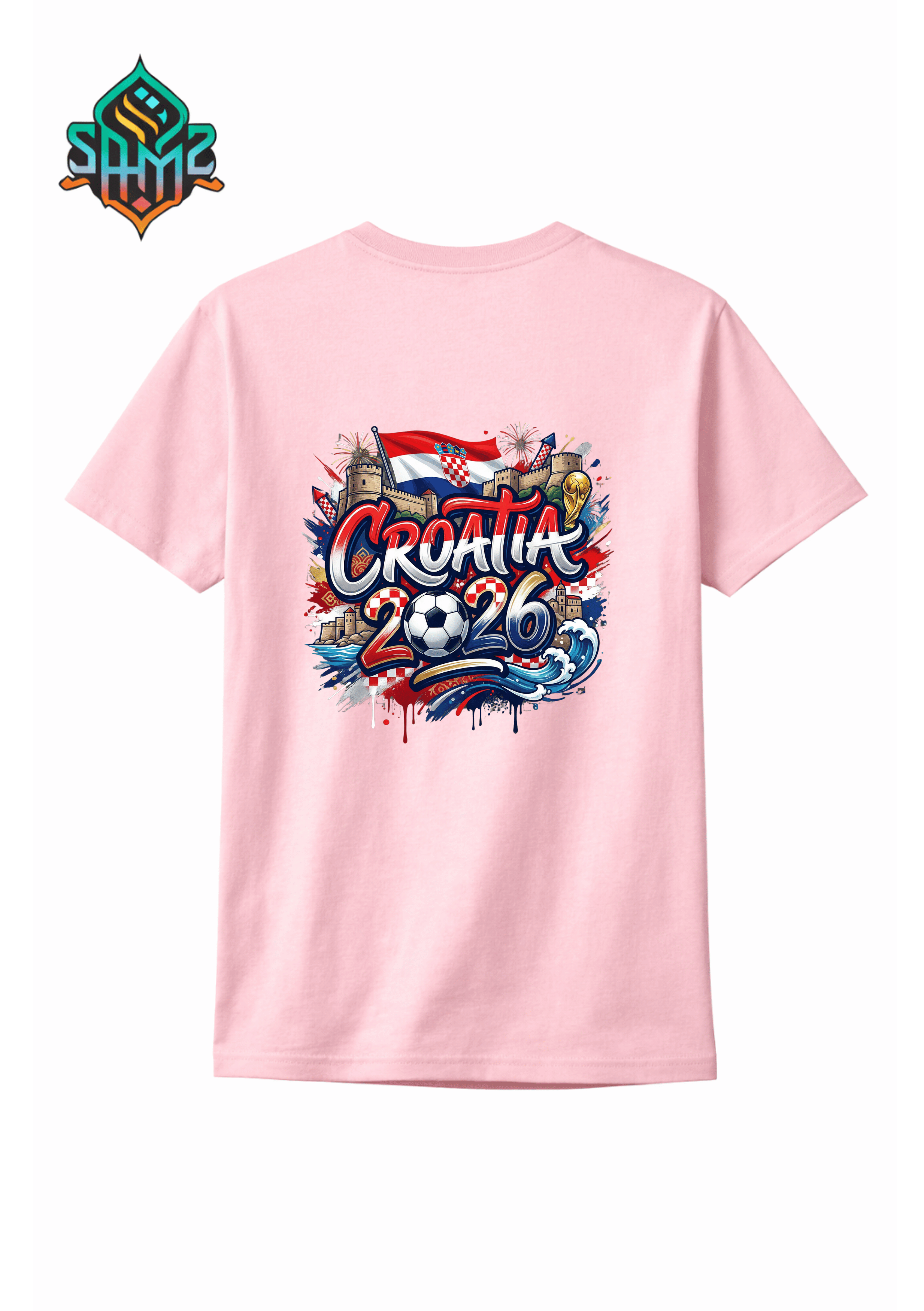 Croatia 2026 – Premium DTF Transfer for FIFA World Cup 2026 Fan Shirts Germany | SAMZ 24