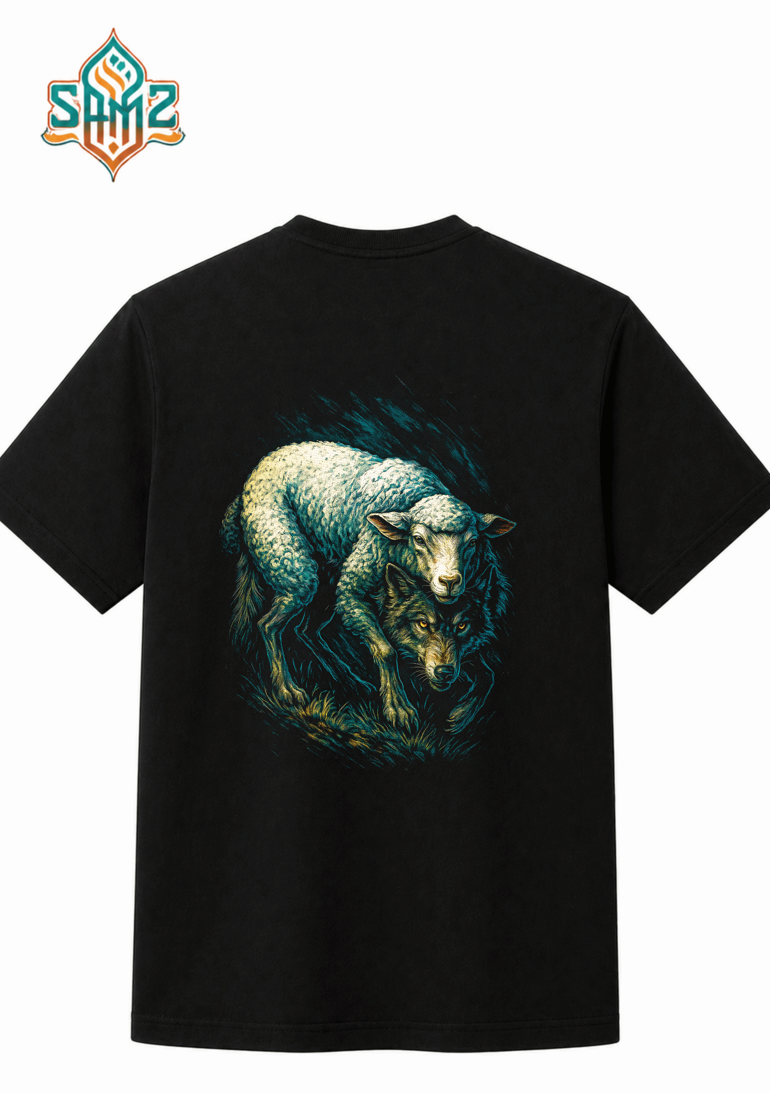 Wolf in Sheep – Premium DTF Transfer Print for T-Shirts | Custom Heat Transfer Design Unisex | High Quality Shirt Printing | SAMZ 24