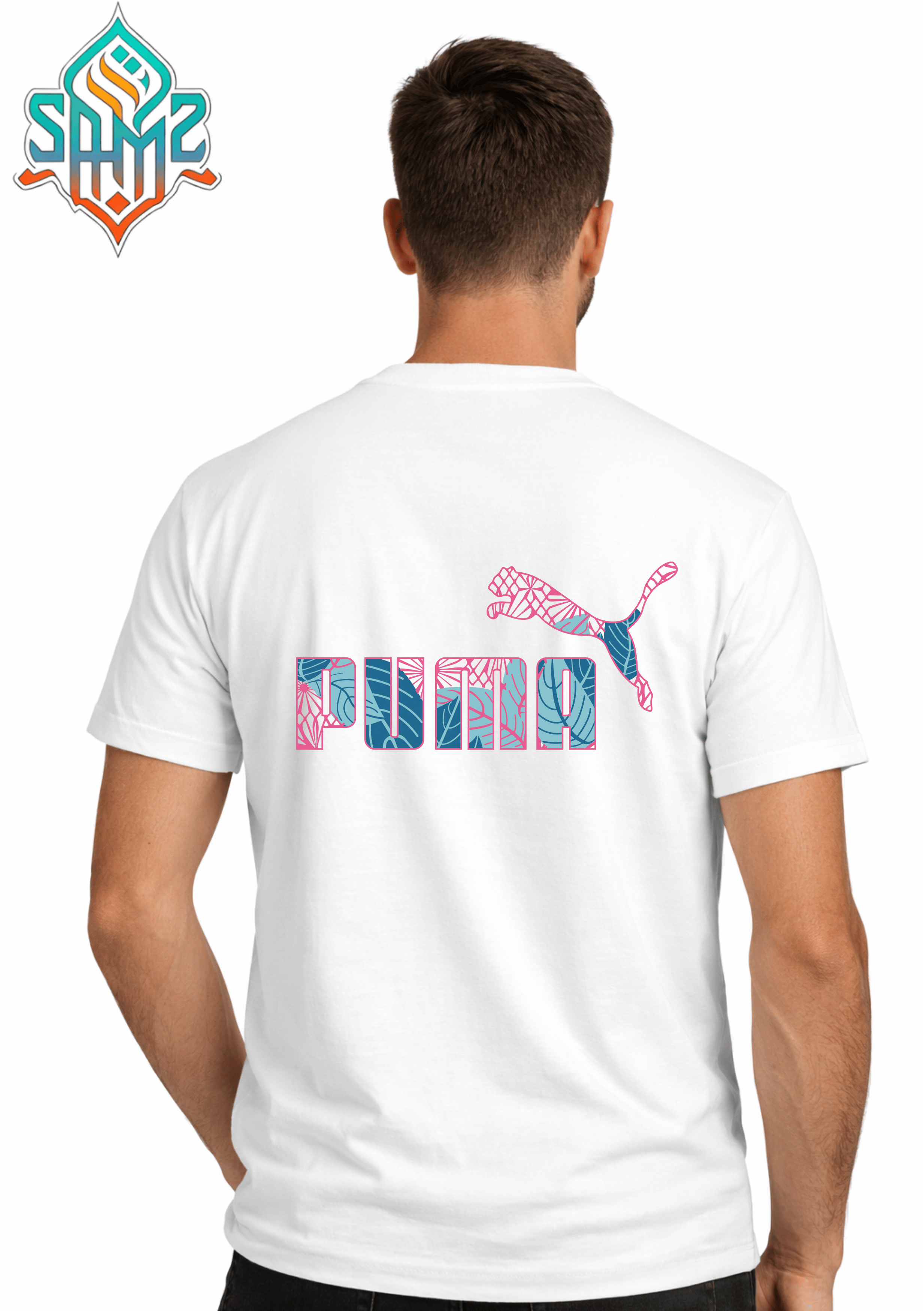 PUMA Neon – Premium DTF Transfer Print for T-Shirts | Custom Heat Transfer Design Unisex | High Quality Shirt Printing | SAMZ 24