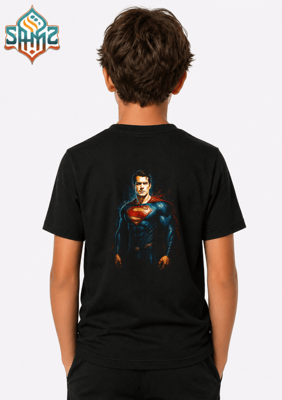 Superman Art - Premium DTF Transfer Print for T-Shirts | Custom Heat Transfer Design Unisex | High Quality Shirt Printing | SAMZ 24
