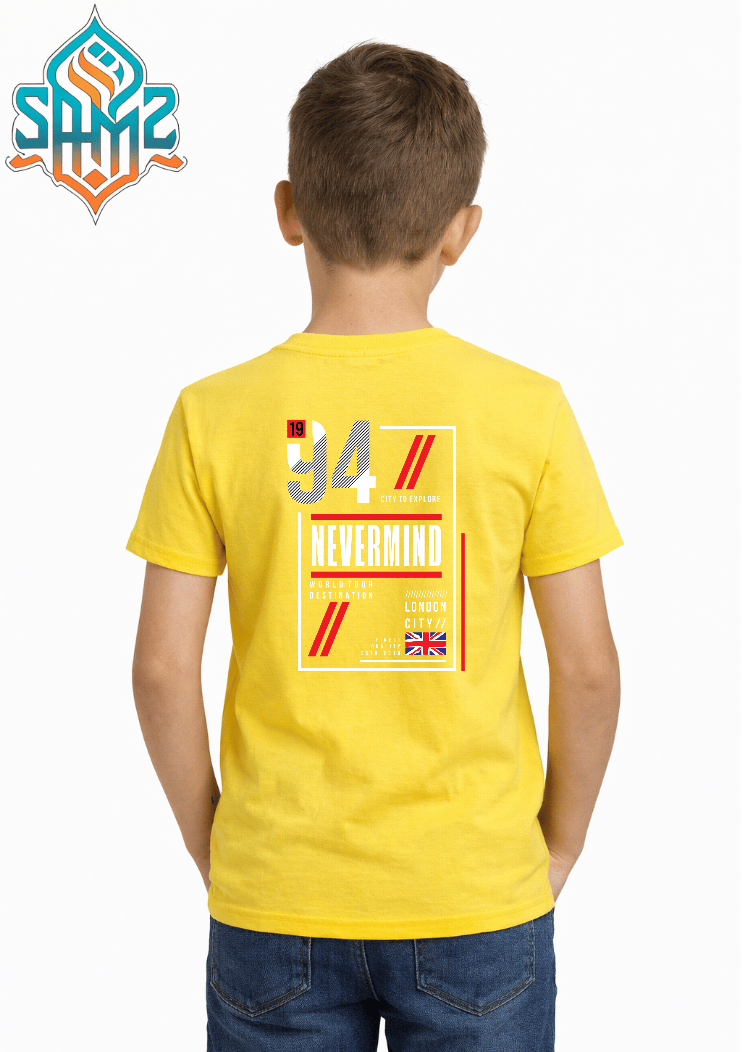 Never Mind – Premium DTF Transfer Print for T-Shirts | Custom Heat Transfer Design Unisex | High Quality Shirt Printing | SAMZ 24