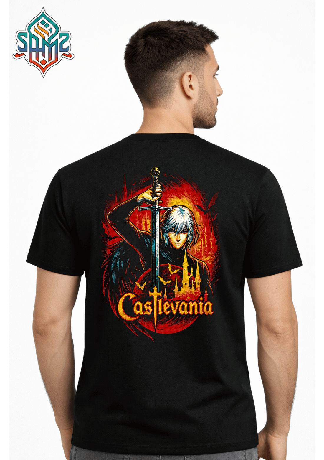 Castlevania Character – Premium DTF Transfer Print for T-Shirts | Custom Heat Transfer Design Unisex | High Quality Shirt Printing | SAMZ 24