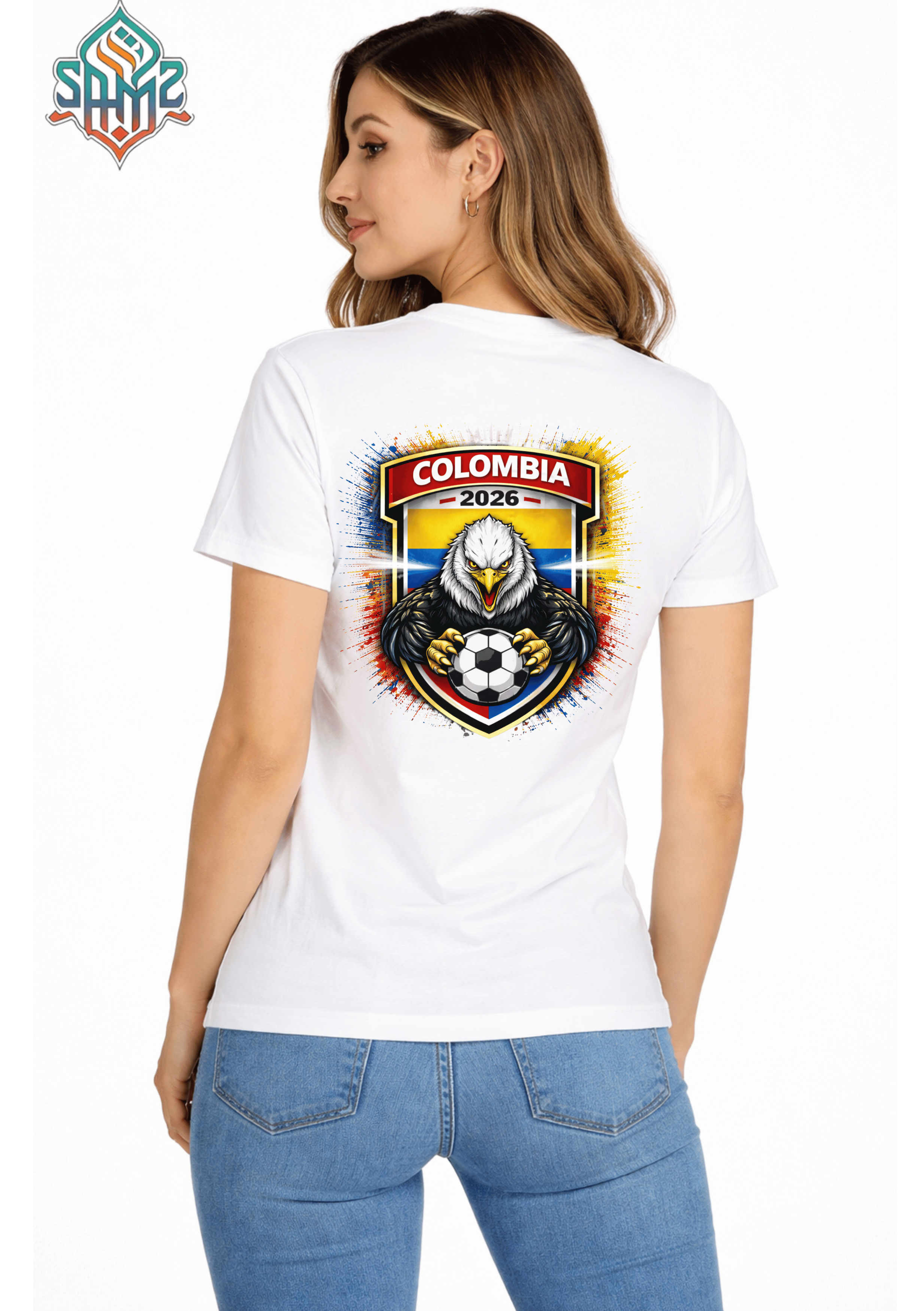 Colombia 2026 – Premium DTF Transfer for FIFA World Cup 2026 Fan Shirts Germany | SAMZ 24