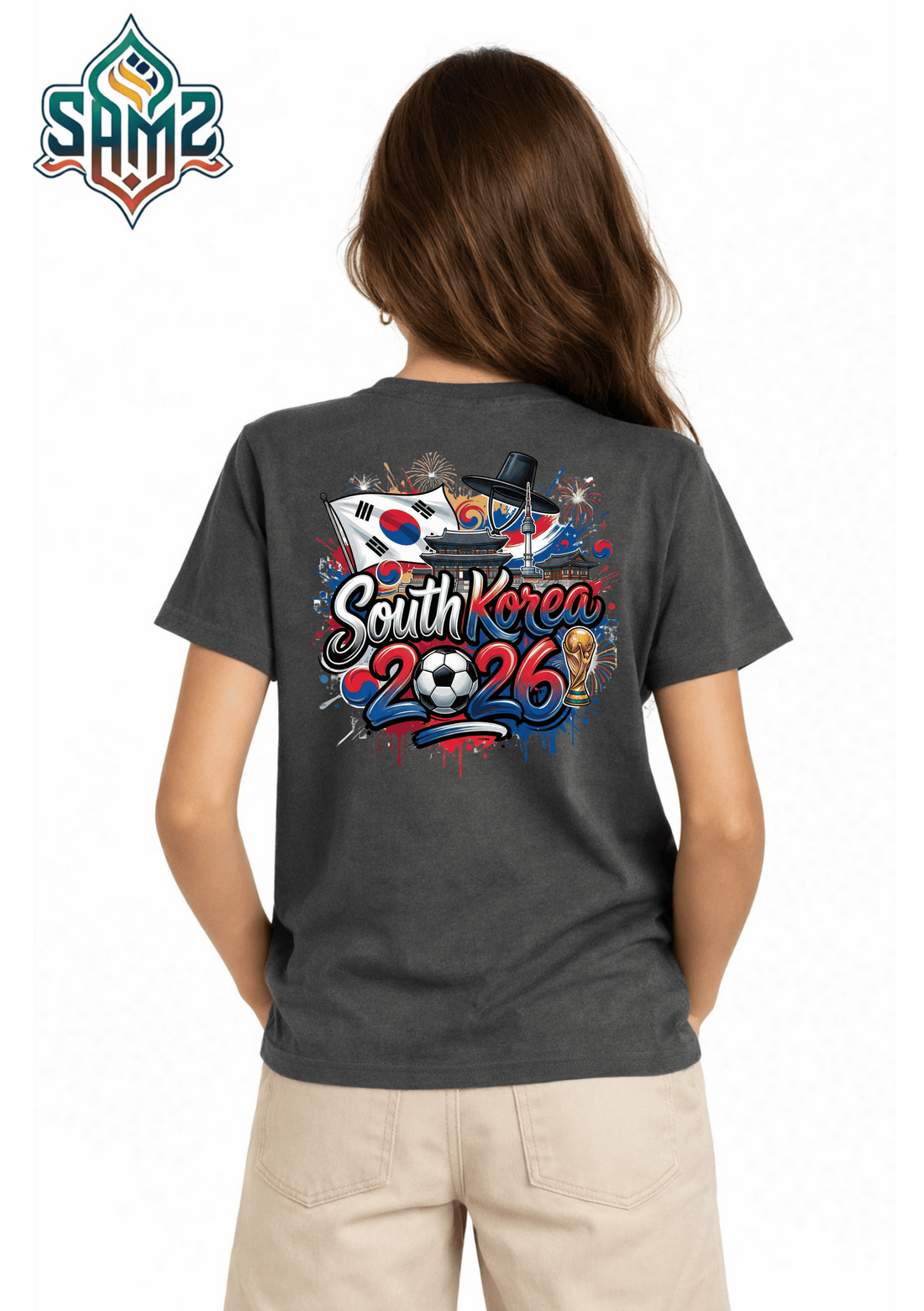 South Korea 2026 – Premium DTF Transfer for FIFA World Cup 2026 Fan Shirts Germany | SAMZ 24