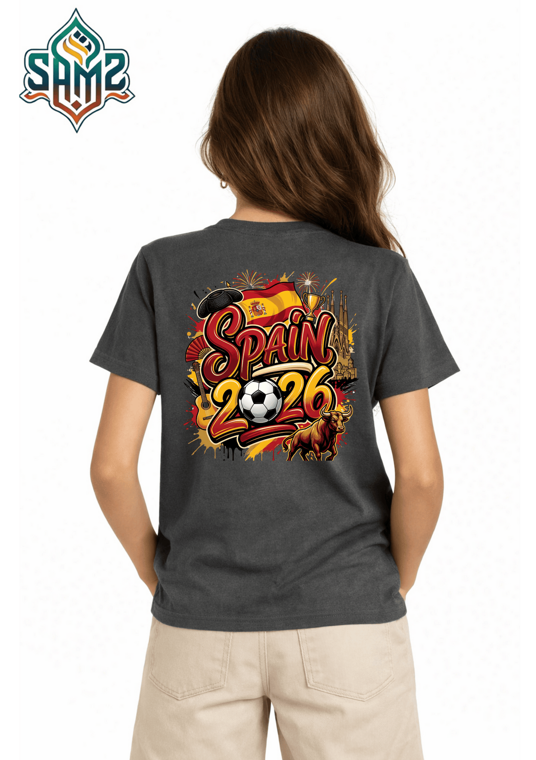 Spain 2026 – Premium DTF Transfer for FIFA World Cup 2026 Fan Shirts Germany | SAMZ 24