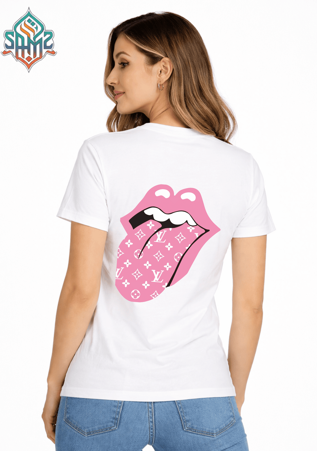 Louis Vuitton Design – Premium DTF Transfer Print for T-Shirts | Custom Heat Transfer Design for Men Women Kids | High Quality Graphic Shirt Printing | SAMZ 24