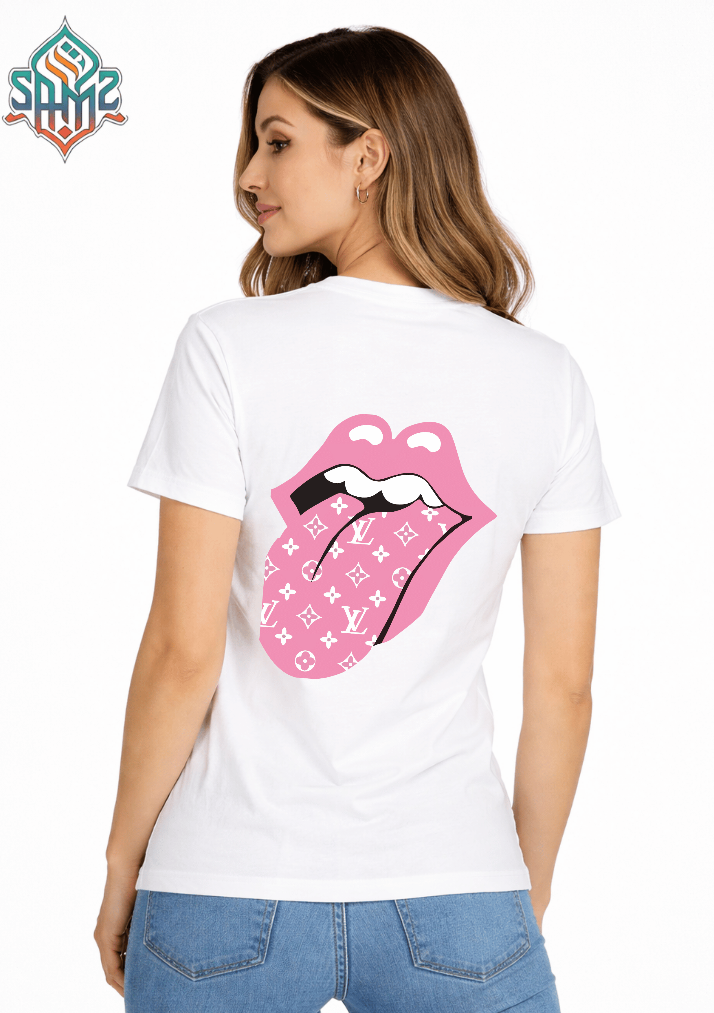 Louis Vuitton Design – Premium DTF Transfer Print for T-Shirts | Custom Heat Transfer Design for Men Women Kids | High Quality Graphic Shirt Printing | SAMZ 24