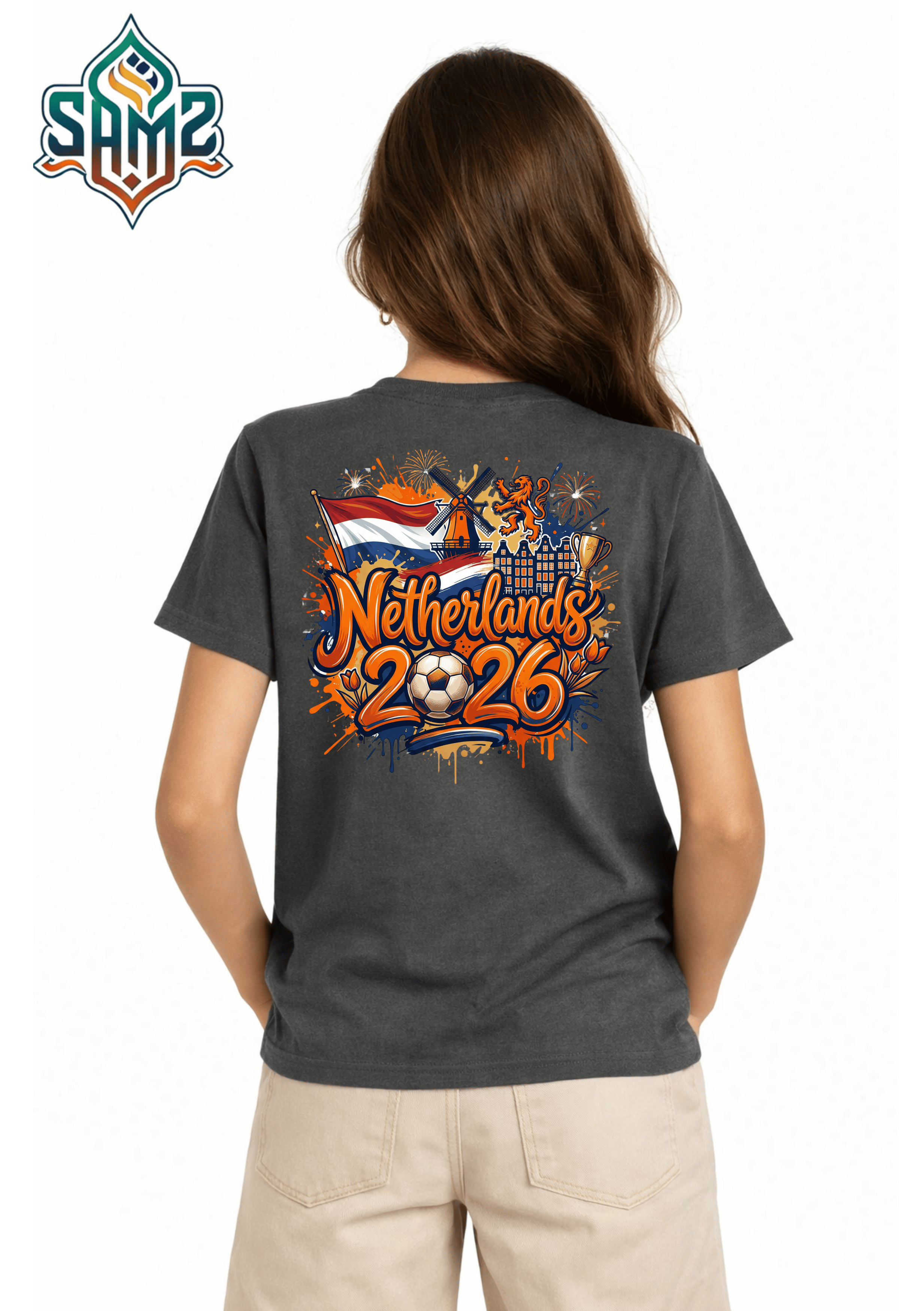 Netherlands 2026 – Premium DTF Transfer for FIFA World Cup 2026 Fan Shirts Germany | SAMZ 24