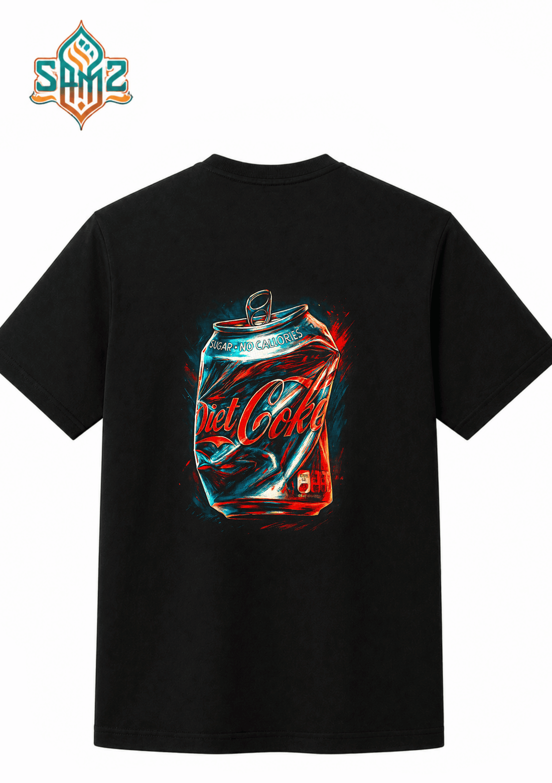 Diet Coke Can – Premium DTF Transfer Print for T-Shirts | Custom Heat Transfer Design Unisex | High Quality Shirt Printing | SAMZ 24