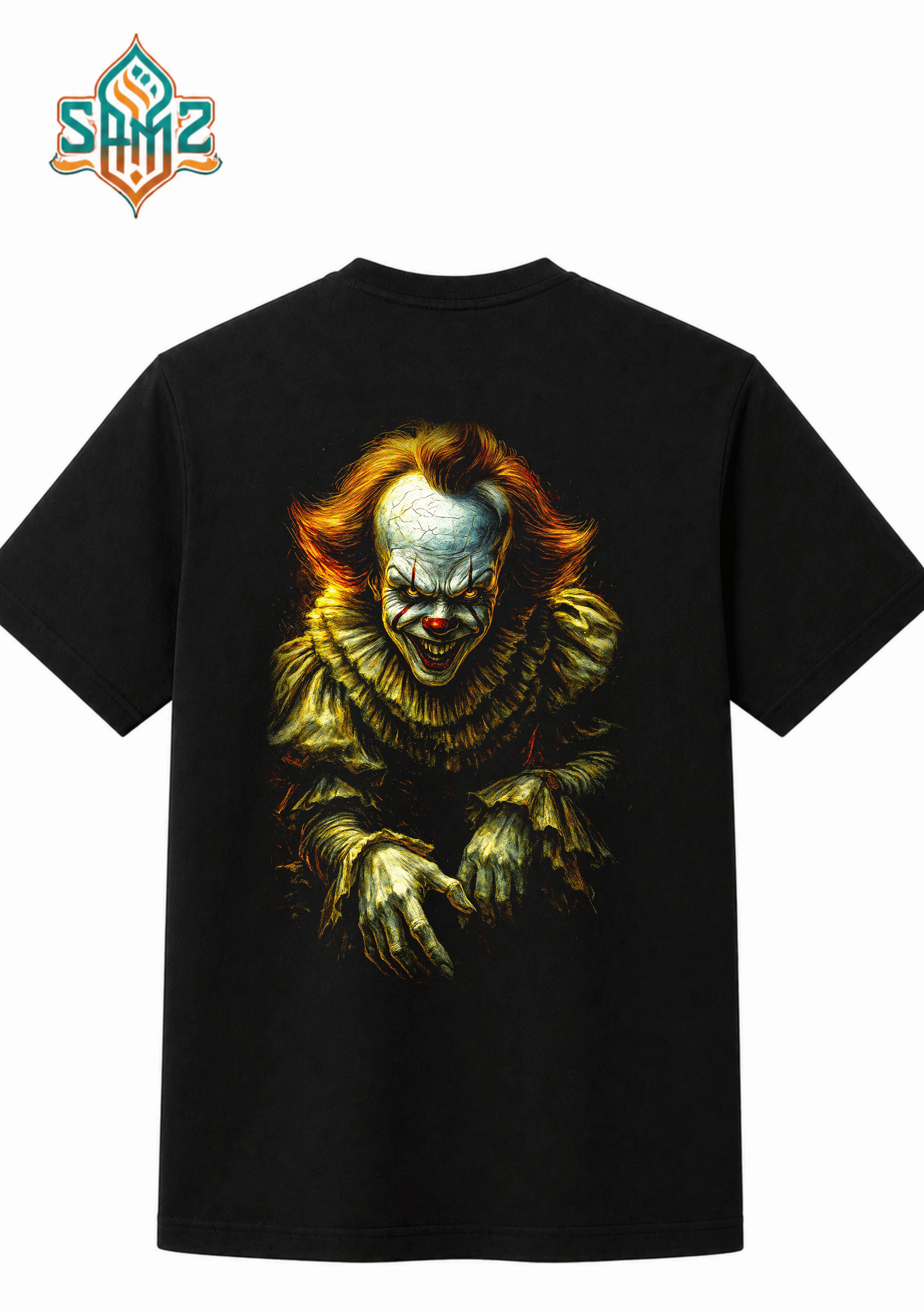 Pennywise The Dancing Clown – Premium DTF Transfer Print for T-Shirts | Custom Heat Transfer Design Unisex | High Quality Shirt Printing | SAMZ 24