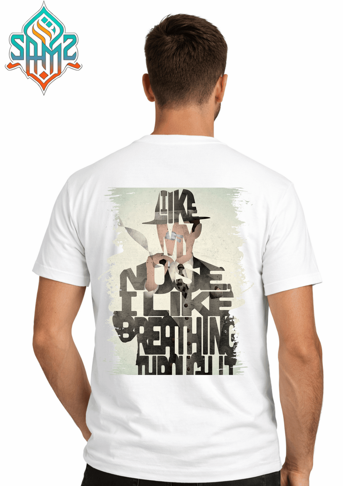 Peaky Blinders Smoke – Premium DTF Transfer Print for T-Shirts | Custom Heat Transfer Design Unisex | High Quality Shirt Printing | SAMZ 24