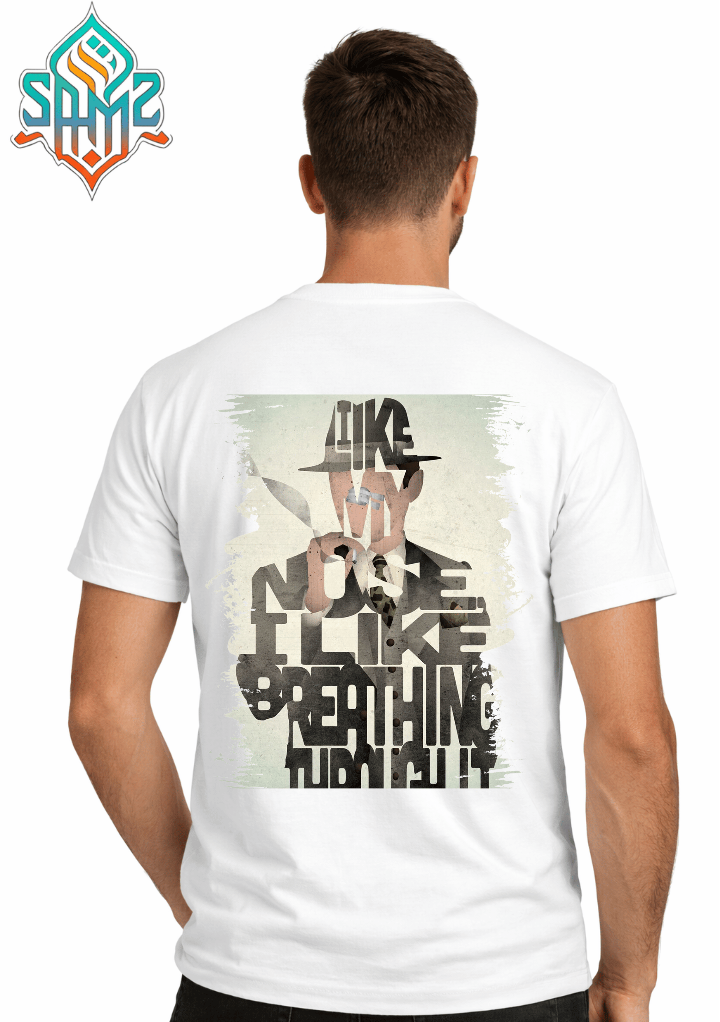 Peaky Blinders Smoke – Premium DTF Transfer Print for T-Shirts | Custom Heat Transfer Design Unisex | High Quality Shirt Printing | SAMZ 24