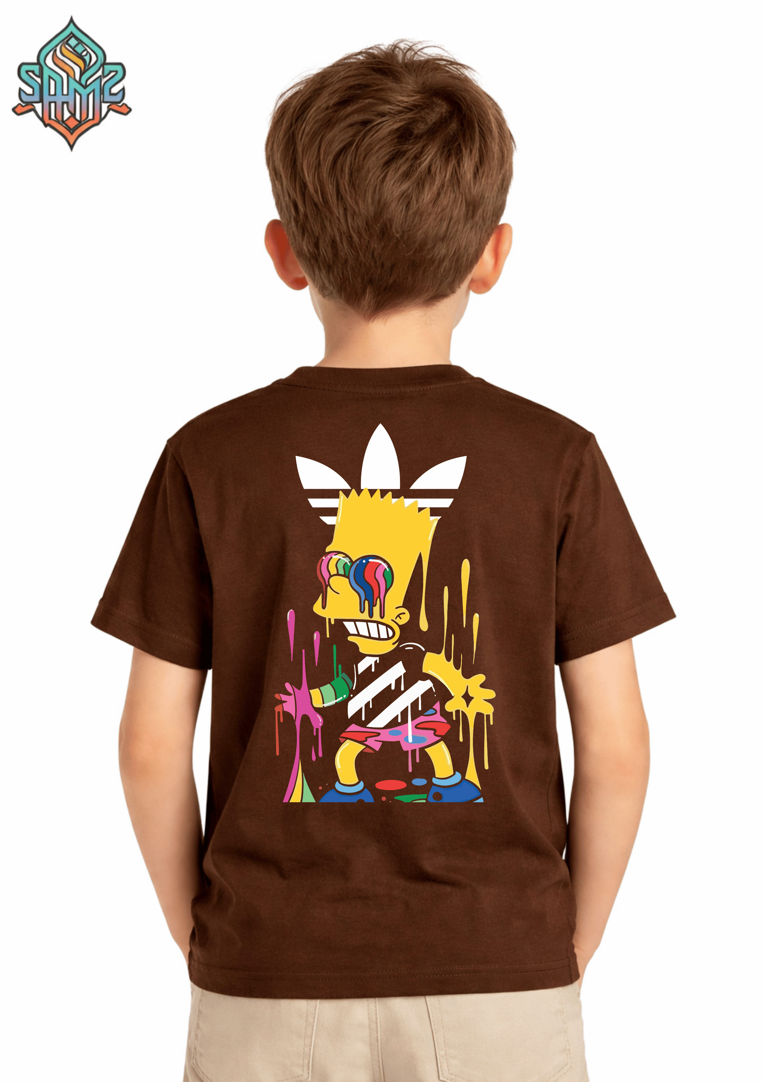Simpson – Premium DTF Transfer Print for T-Shirts | Custom Heat Transfer Design for Men Women Kids | High Quality Graphic Shirt Printing | SAMZ 24