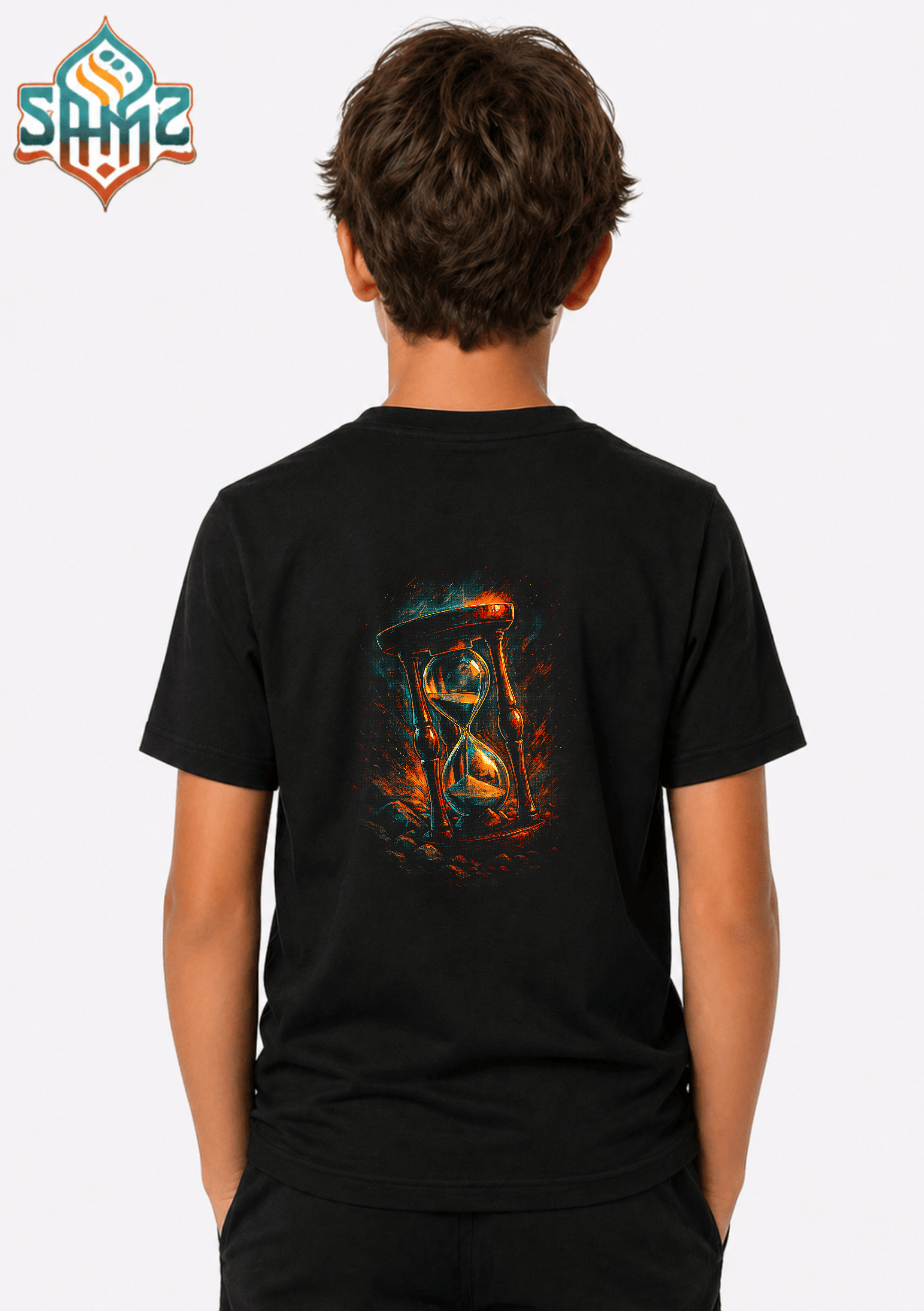 Hourglass The Matters of Time - Premium DTF Transfer Print for T-Shirts | Custom Heat Transfer Design Unisex | High Quality Shirt Printing | SAMZ 24