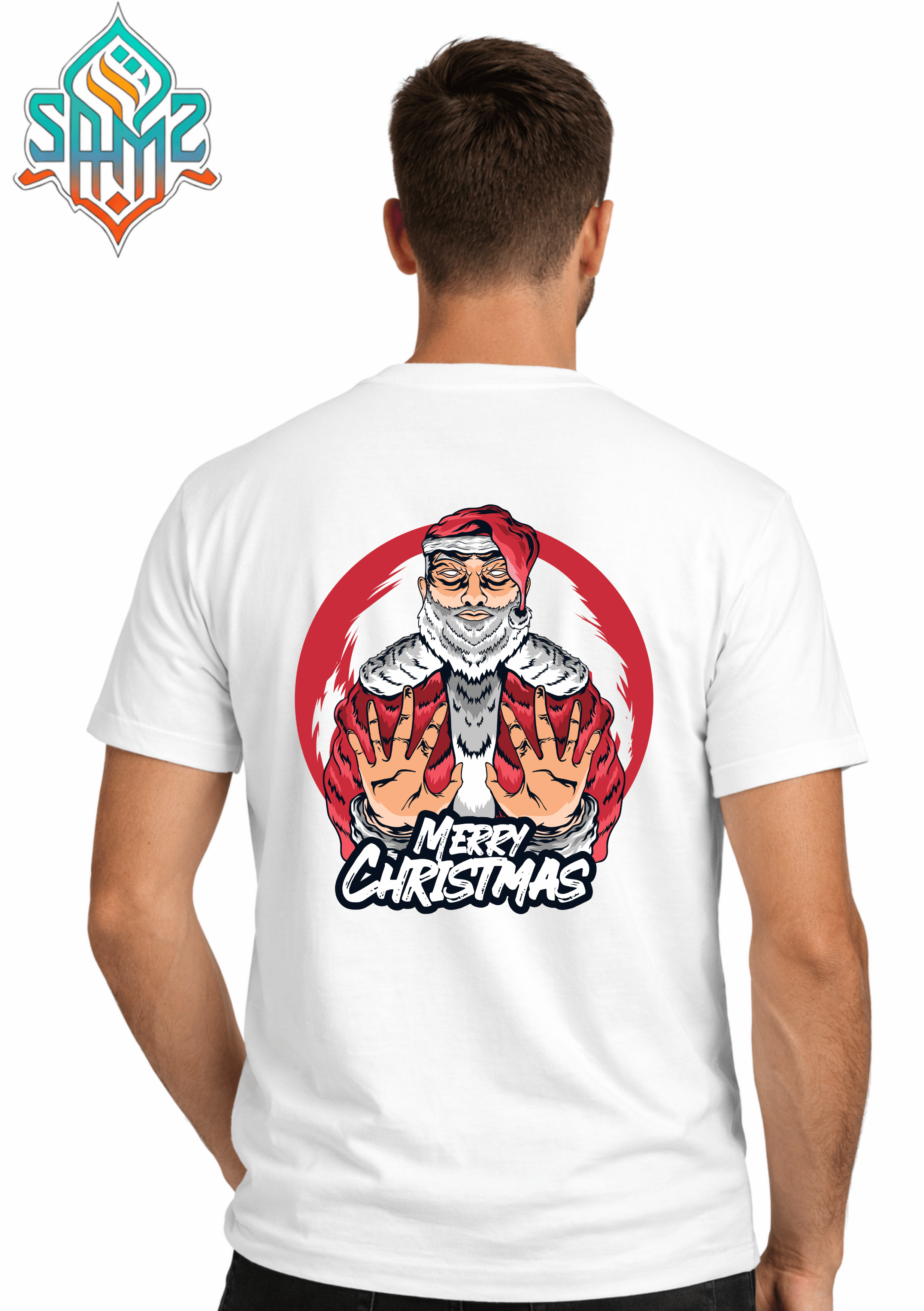 Merry Christmas – Premium DTF Transfer Print for T-Shirts | Custom Heat Transfer Design Unisex | High Quality Shirt Printing | SAMZ 24