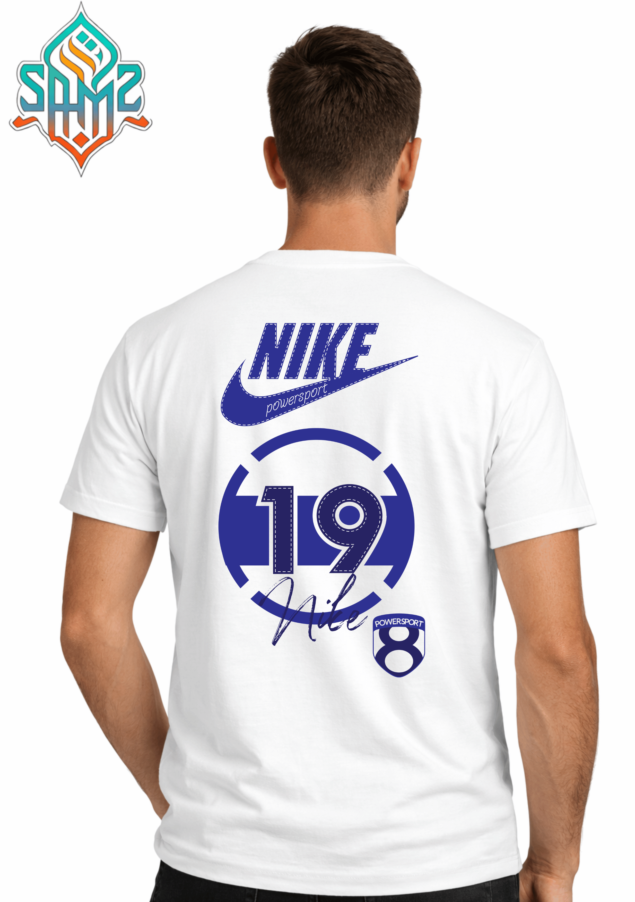 Nike Powersport 19 – Premium DTF Transfer Print for T-Shirts | Custom Heat Transfer Design Unisex | High Quality Shirt Printing | SAMZ 24