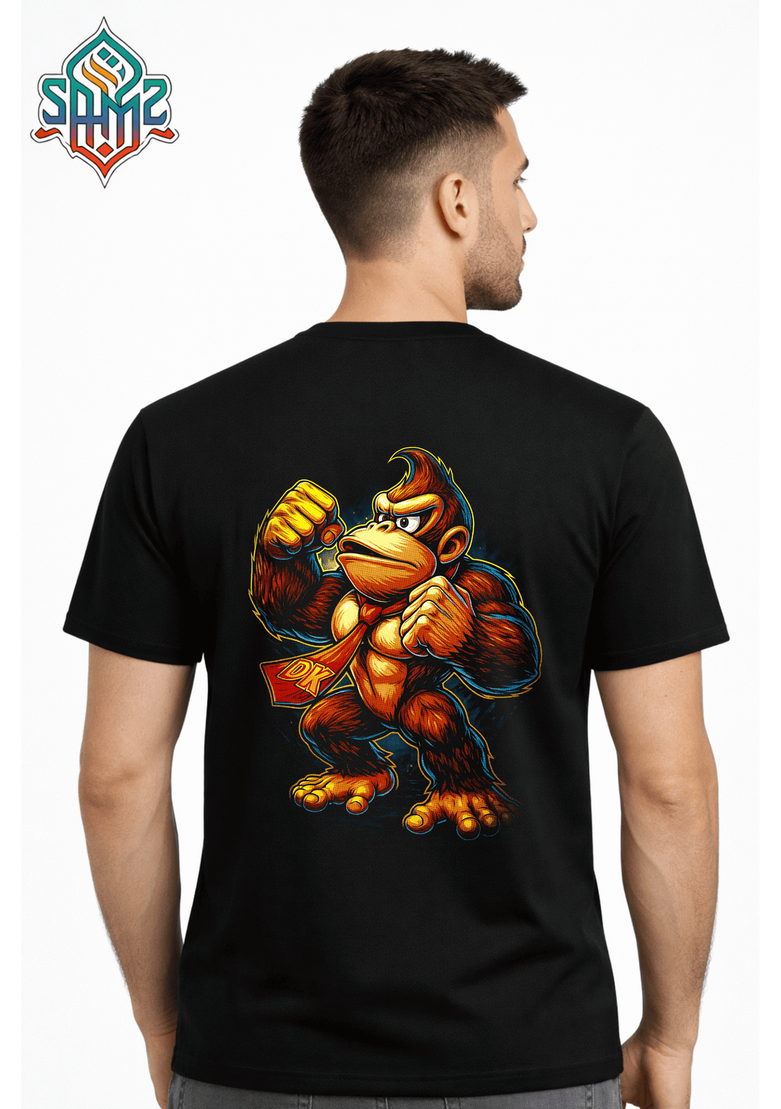 Power Gorilla – Premium DTF Transfer Print for T-Shirts | Custom Heat Transfer Design Unisex | High Quality Shirt Printing | SAMZ 24