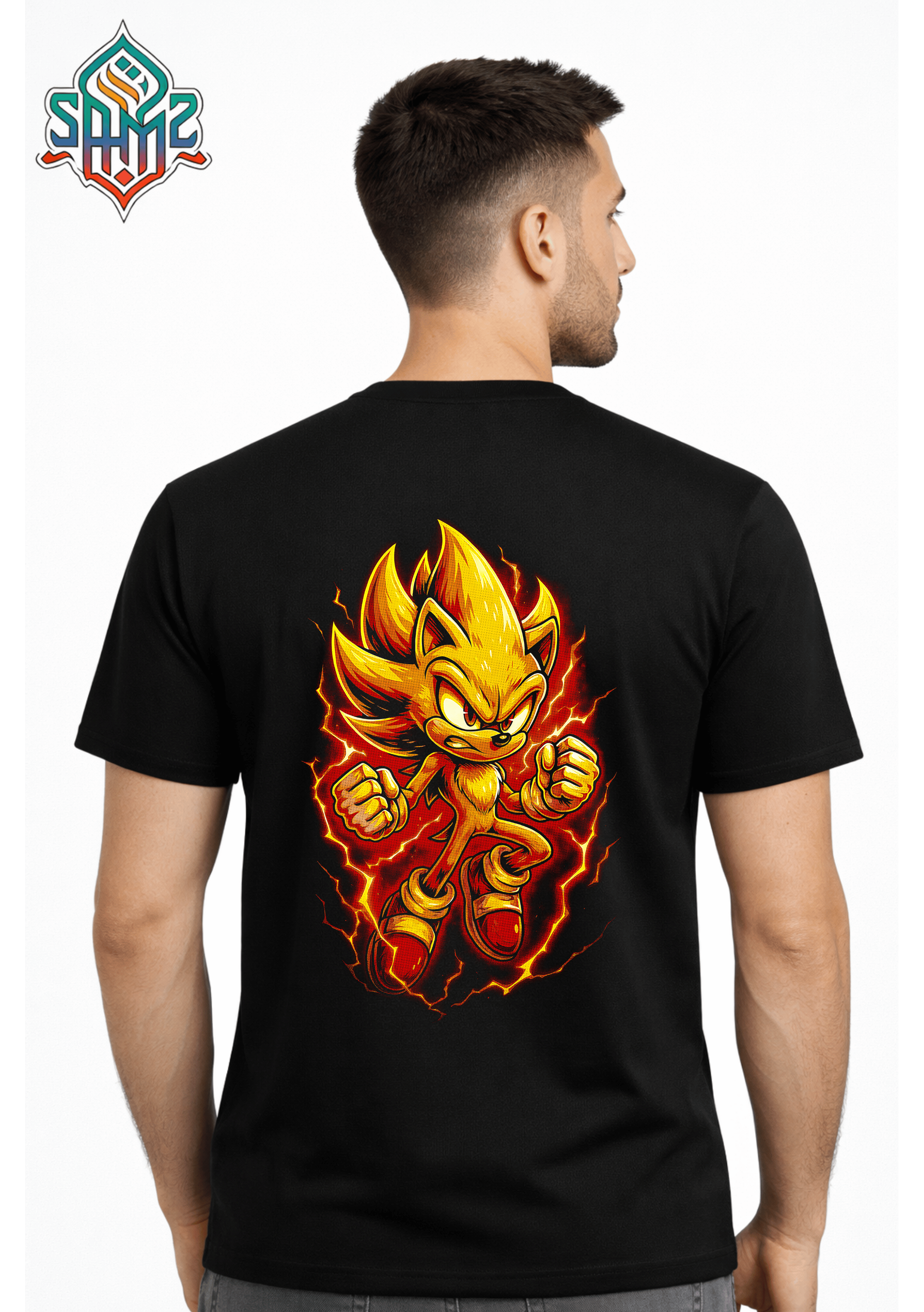 Super Sonic Power Mode – Premium DTF Transfer Print for T-Shirts | Custom Heat Transfer Design Unisex | High Quality Shirt Printing | SAMZ 24