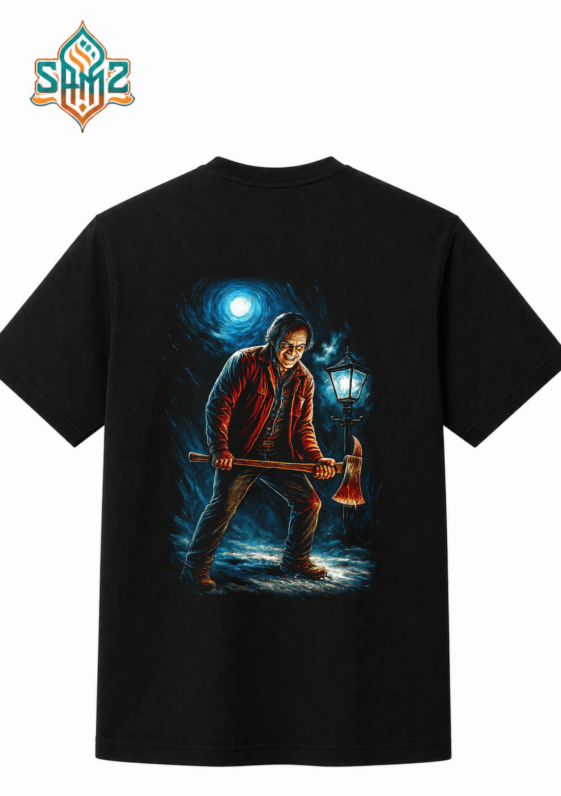 Jack Torrance The Shinning – Premium DTF Transfer Print for T-Shirts | Custom Heat Transfer Design Unisex | High Quality Shirt Printing | SAMZ 24