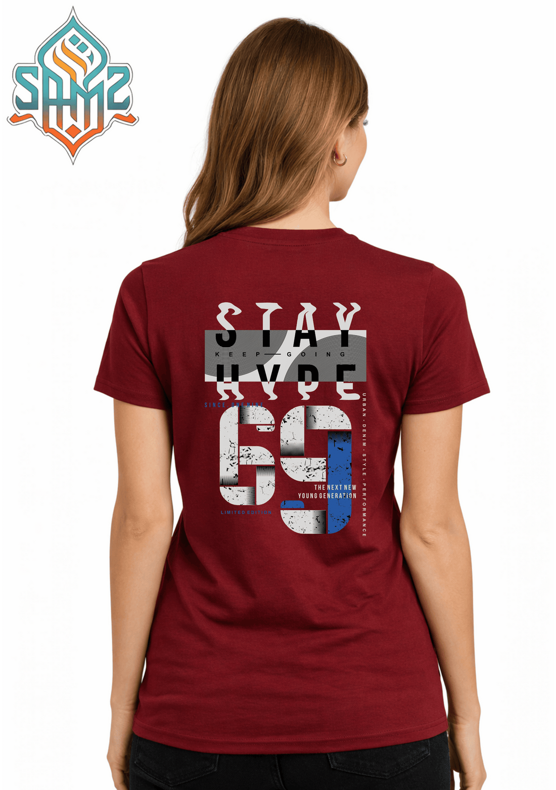 Stay Hype Urban – Premium DTF Transfer Print for T-Shirts | Custom Heat Transfer Unisex | High Quality Shirt Printing | SAMZ 24