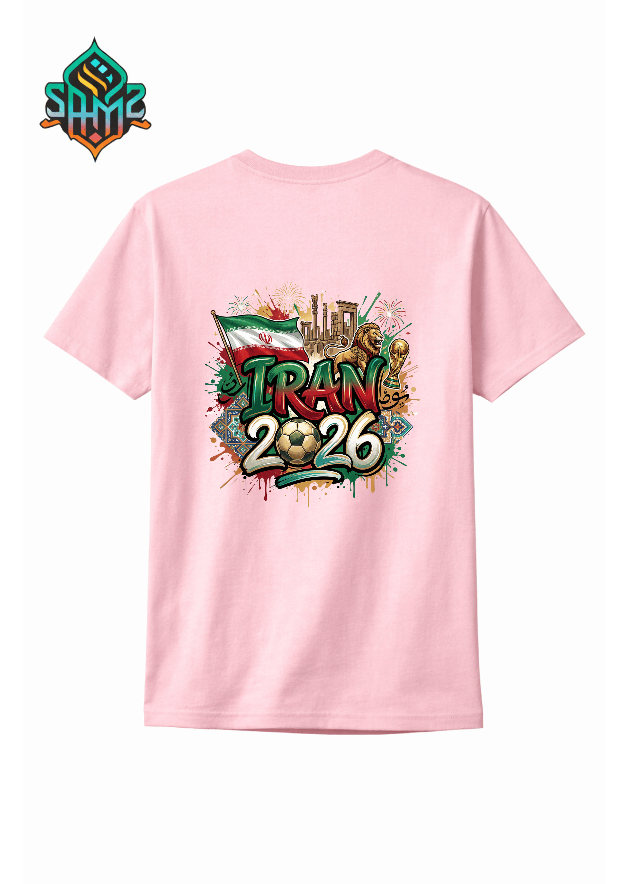 Iran 2026 – Premium DTF Transfer for FIFA World Cup 2026 Fan Shirts Germany | SAMZ 24