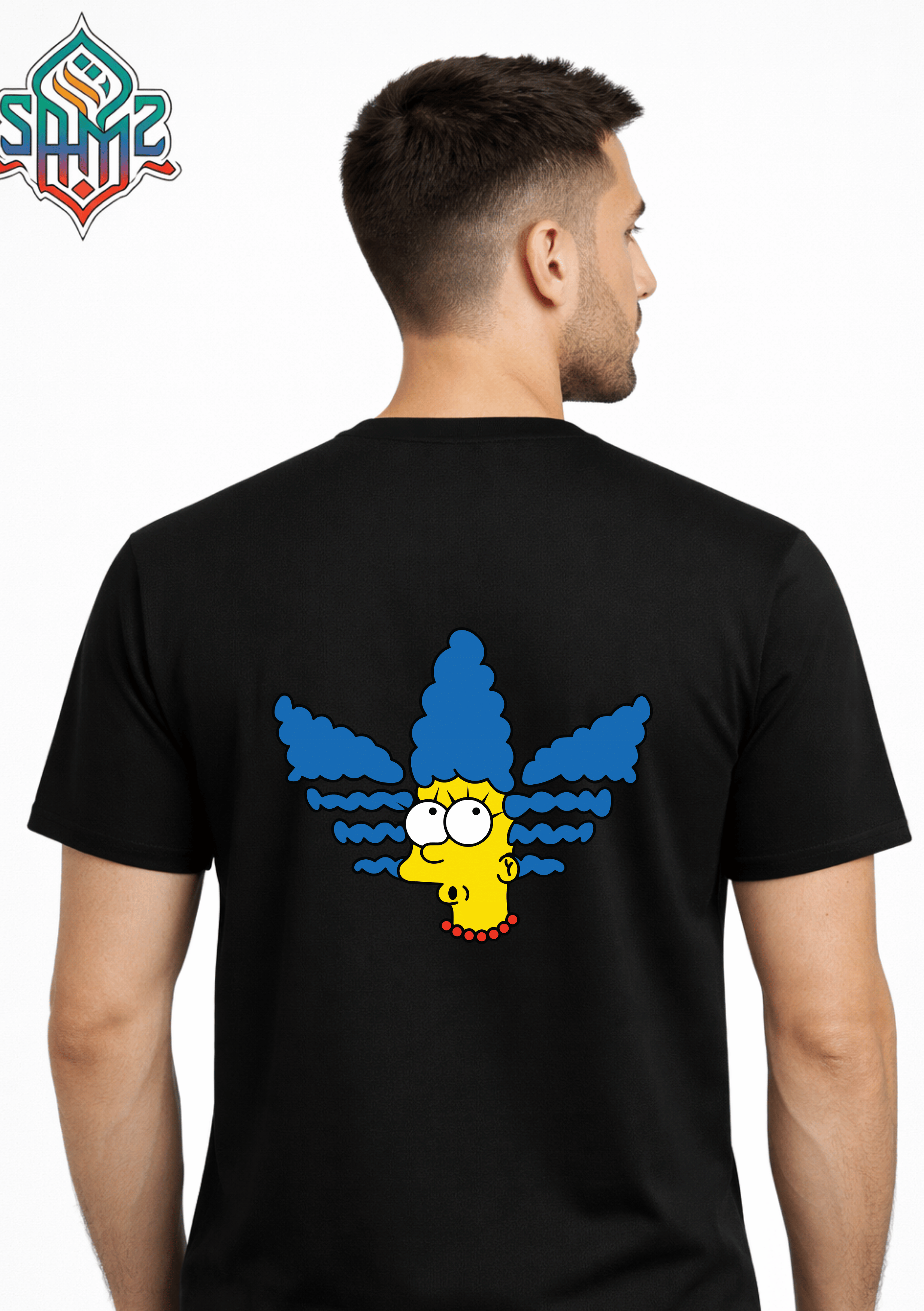 The Simpson And The Adidas – Premium DTF Transfer Print for T-Shirts | Custom Heat Transfer Design for Men Women Kids | High Quality Graphic Shirt Printing | SAMZ 24