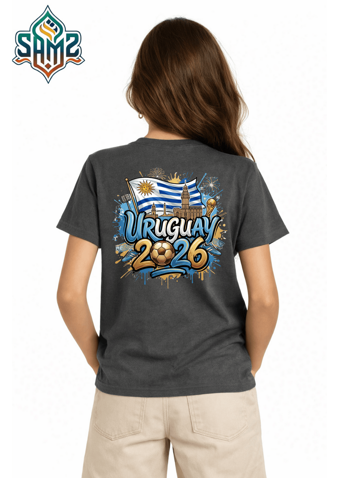 Uruguay 2026  – Premium DTF Transfer for FIFA World Cup 2026 Fan Shirts Germany | SAMZ 24